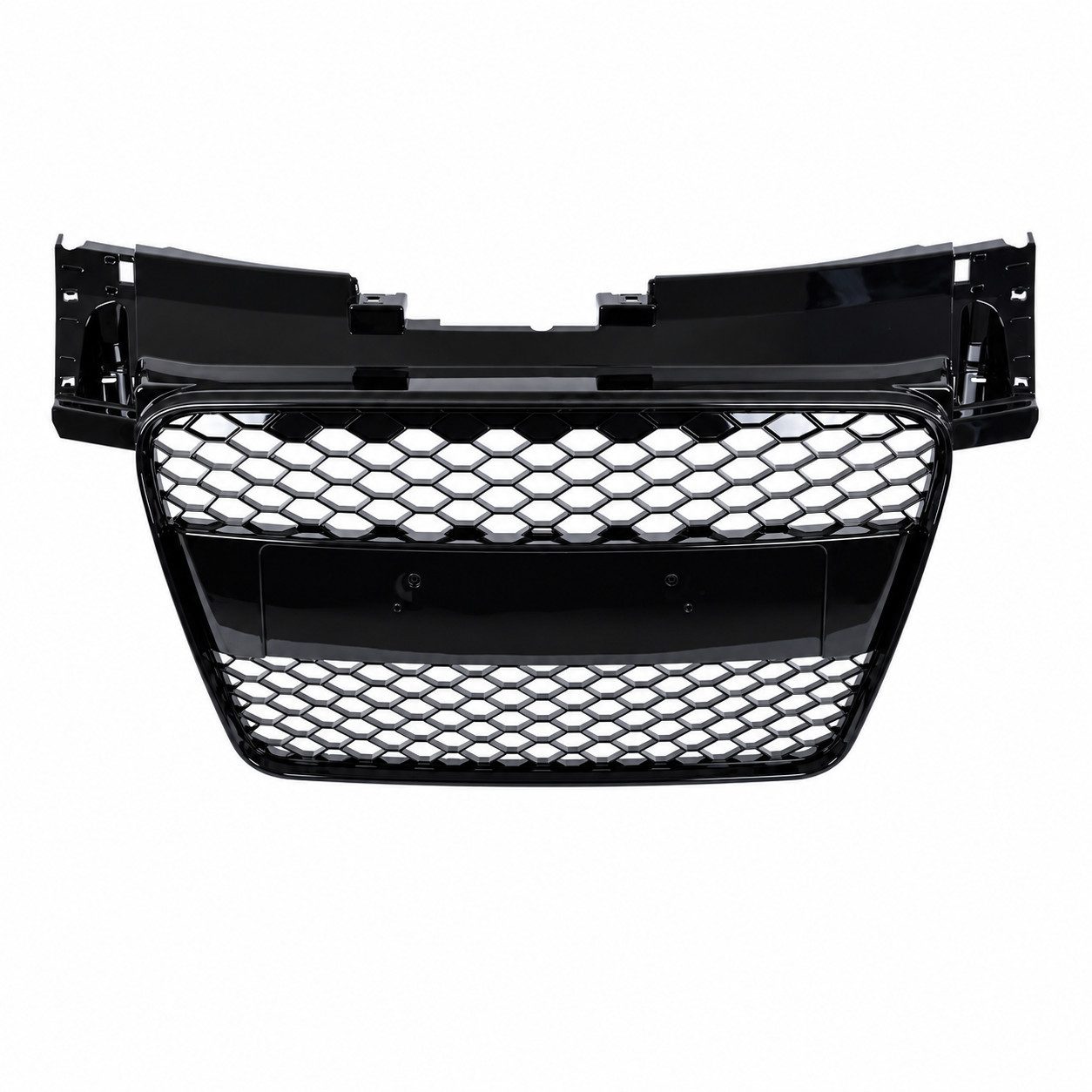 LLCTOOLS Frontstoßstange Frontgrill Passend für Audi TT 8J 06–14 Schwarz Glänzend