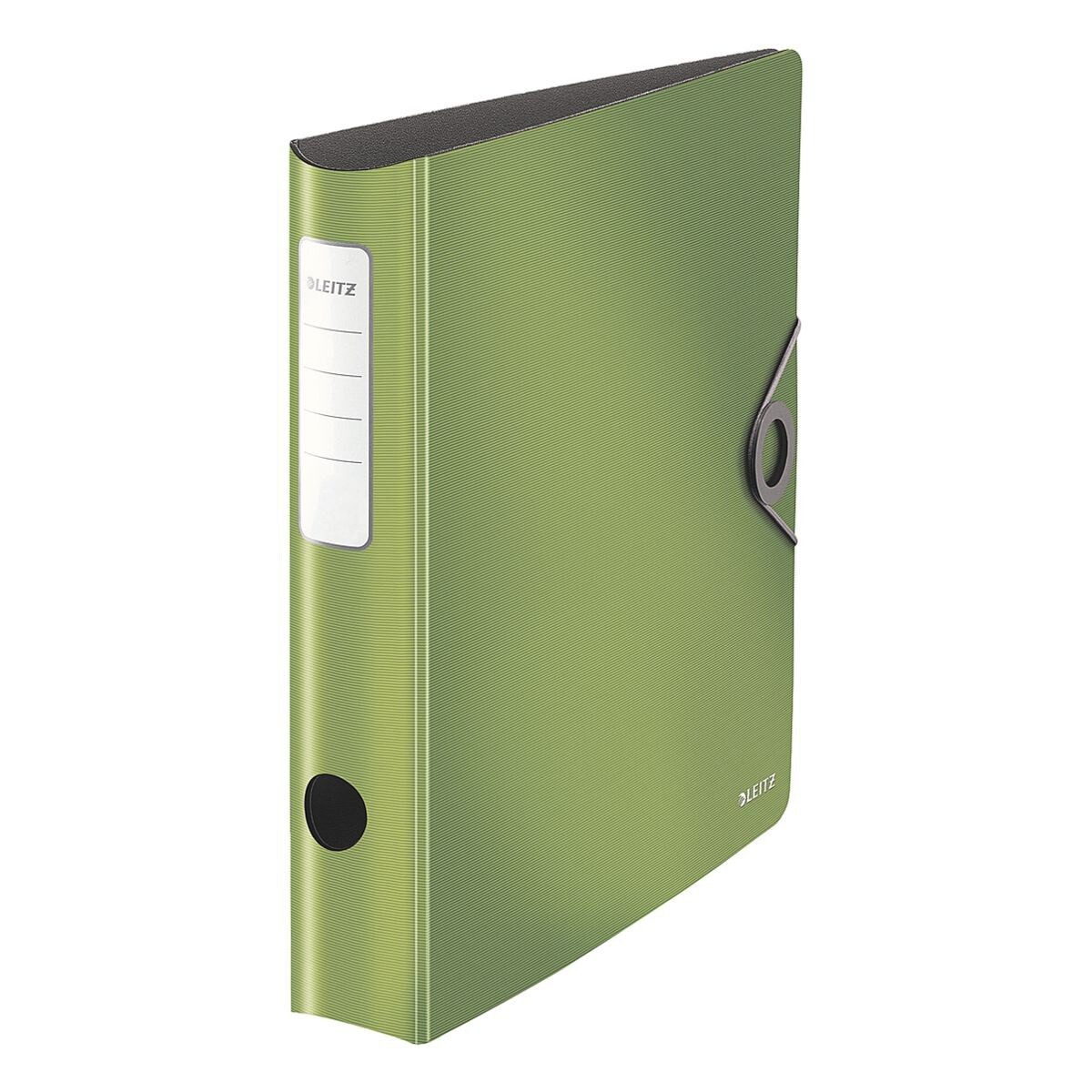 LEITZ Aktenordner 180° Active Solid 1048, Ordner schmal, aufgeklebtes Rückenschild