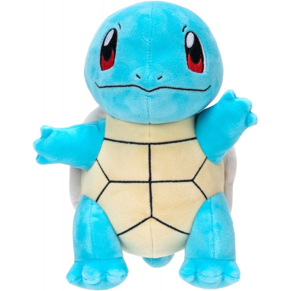 Jazwares Plüschfigur Jazwares Schiggy Plüsch 20cm - Pokémon Merchandise