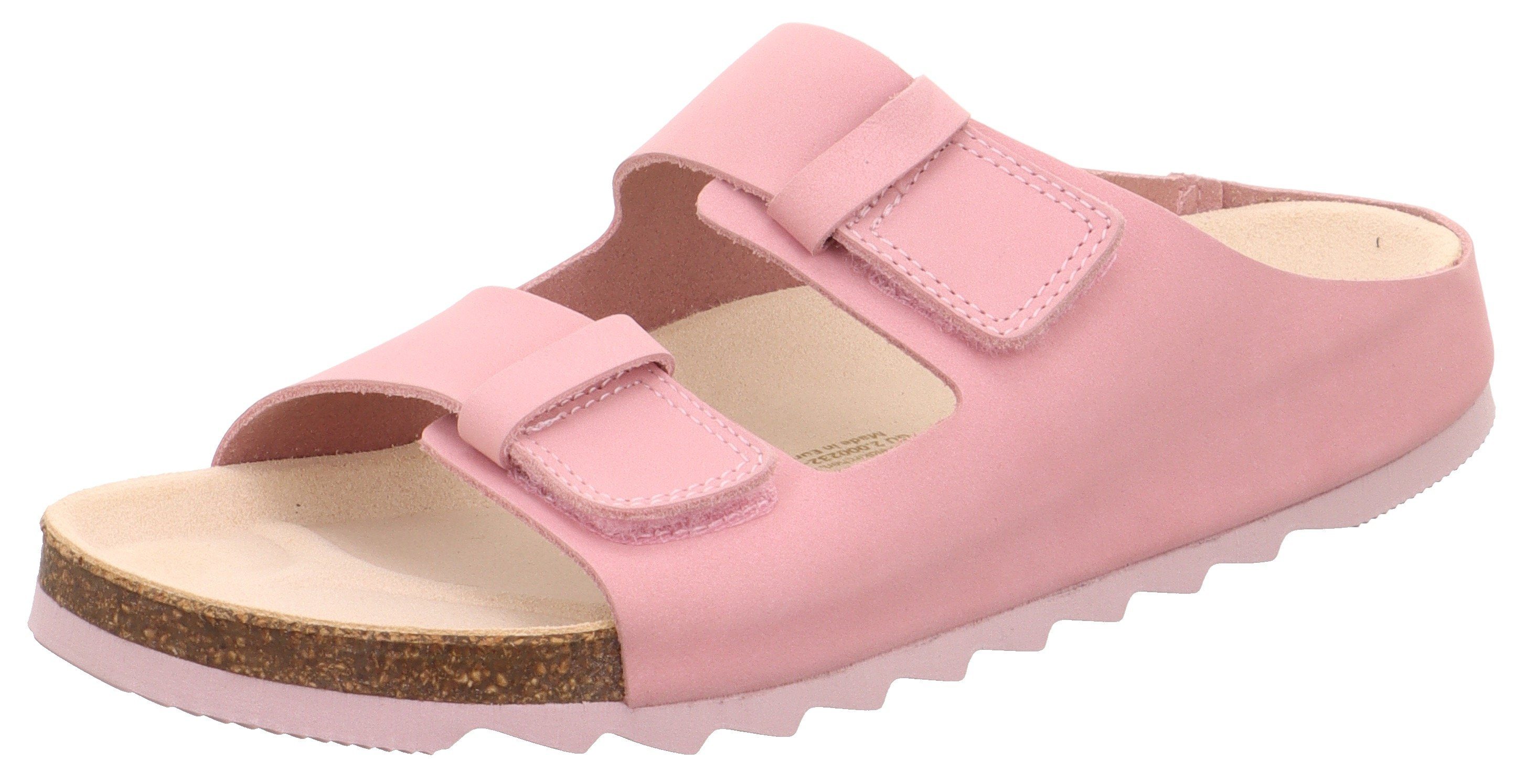 rosé Leder-Innensohle mit Legero CLEAR Pantolette