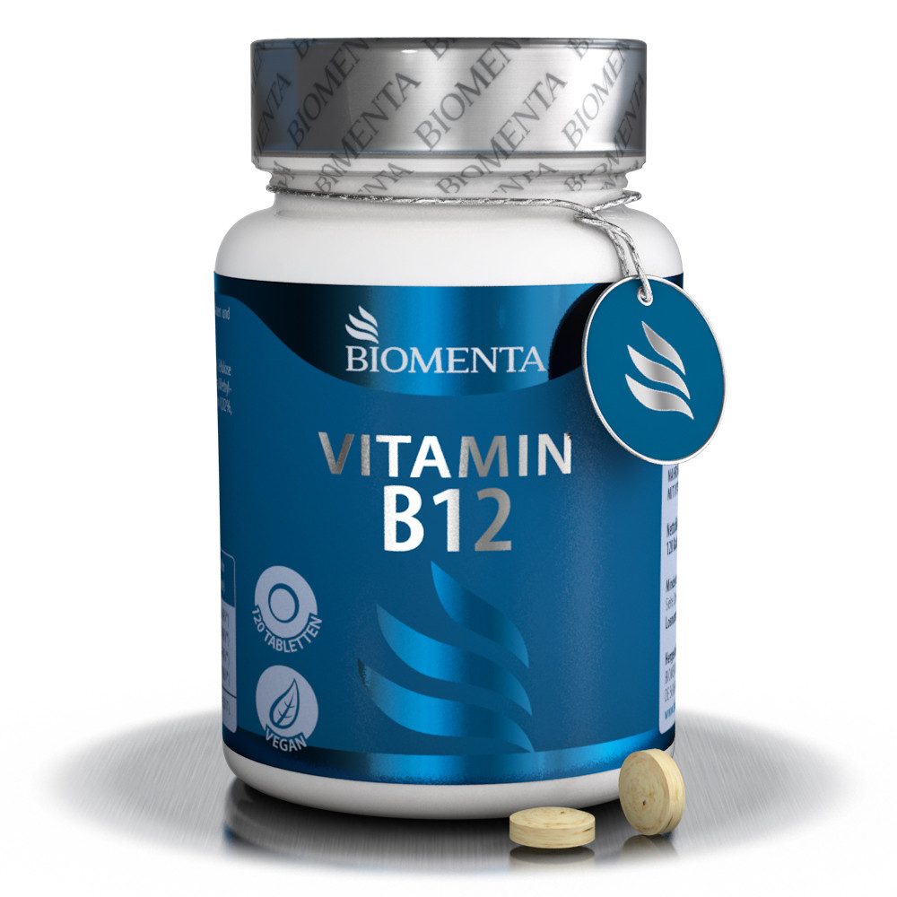 Vitamin B12 Komplex - 120 vegane VitaminB 12 Lutschtabletten Tablette