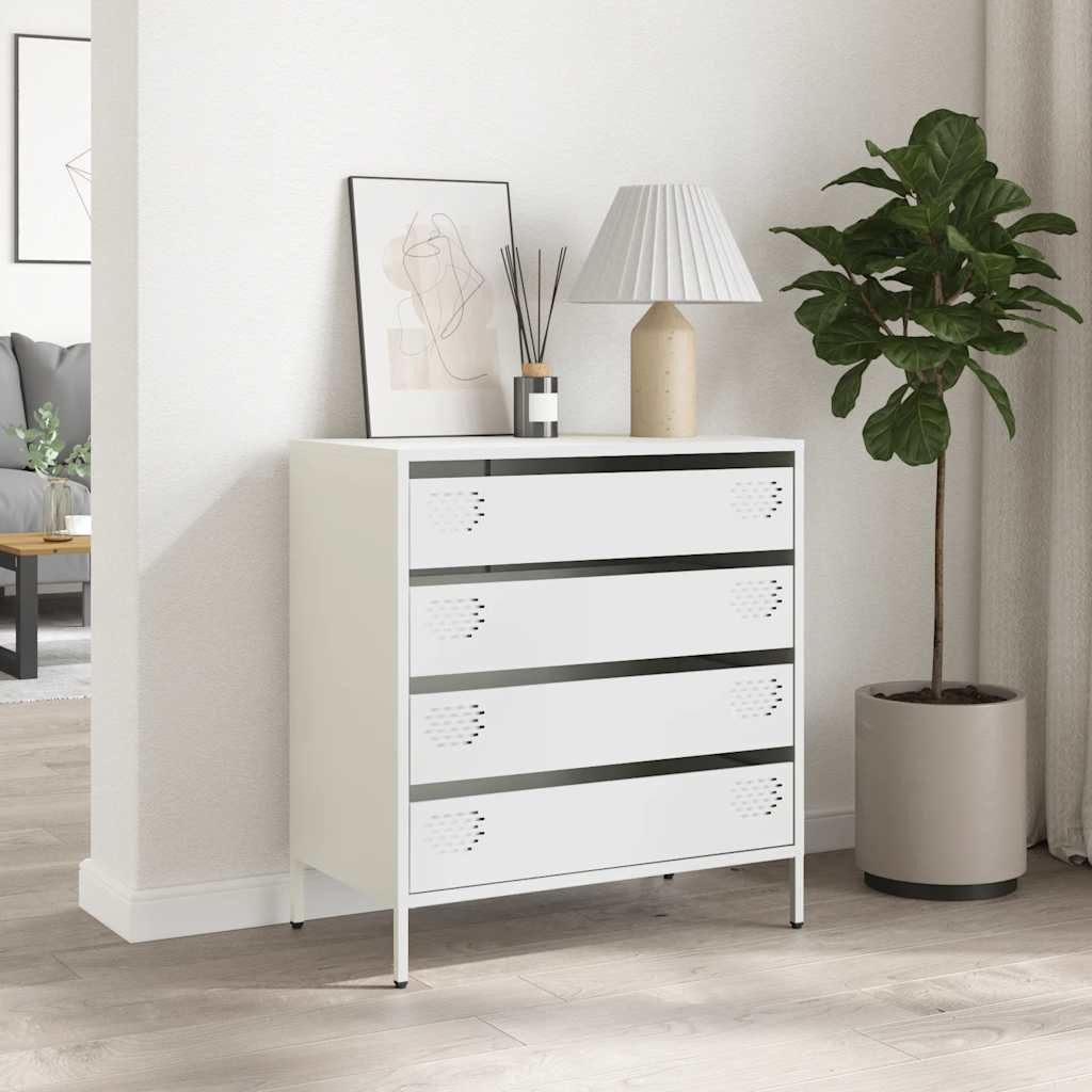 vidaXL Sideboard Sideboard Weiß 68x39x73,5 cm günstig online kaufen