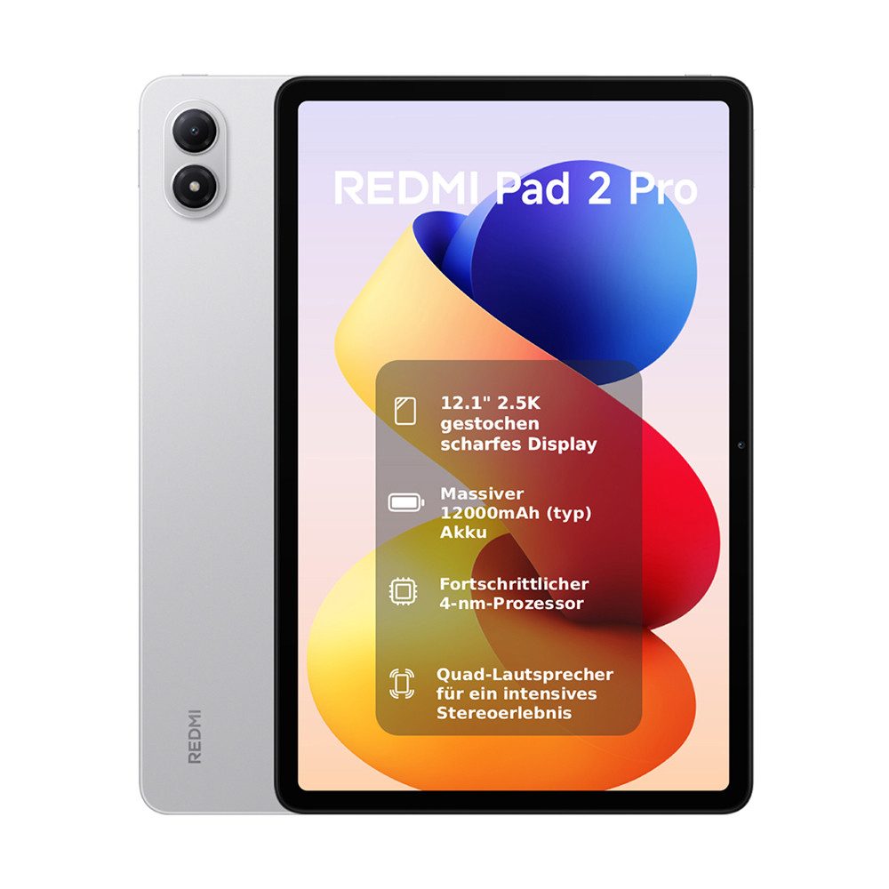 Xiaomi Redmi Pad 2 Pro Wifi 8+256GB Tablet Tablet (256 GB, 12,1" 2,5K Display 120Hz)