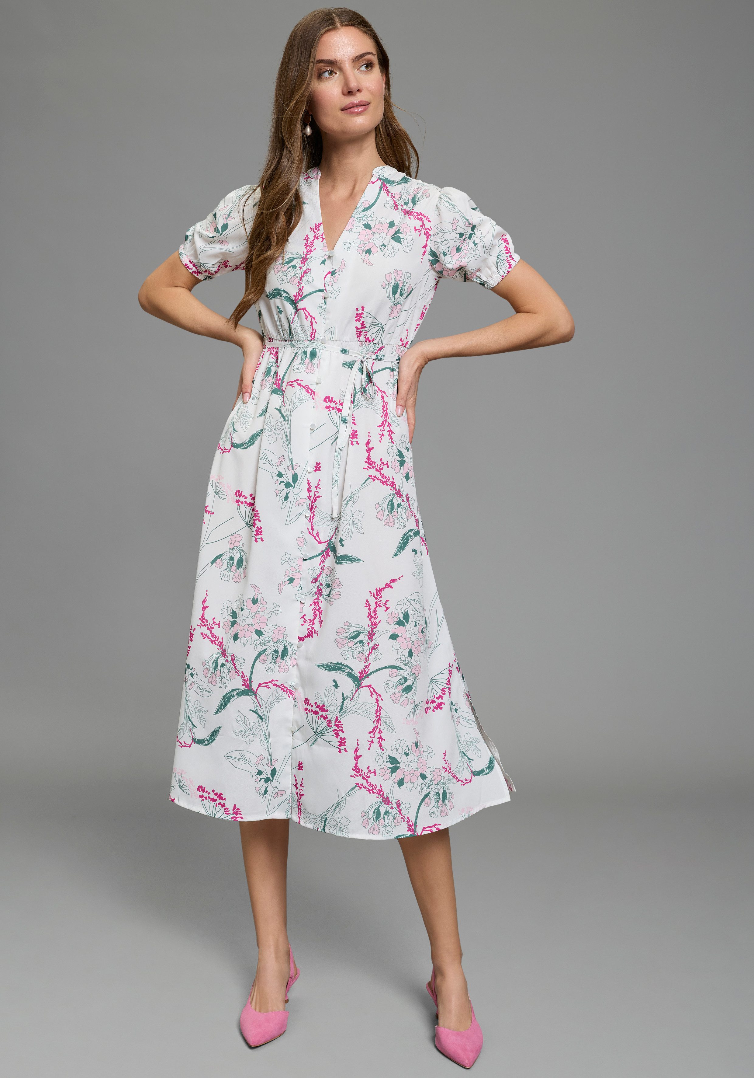 Laura Scott Blusenkleid femininer Stil, für vielseitige Anlässe, aus Polyester. € 69,99, (€ 69,99 pro 1 Stk).