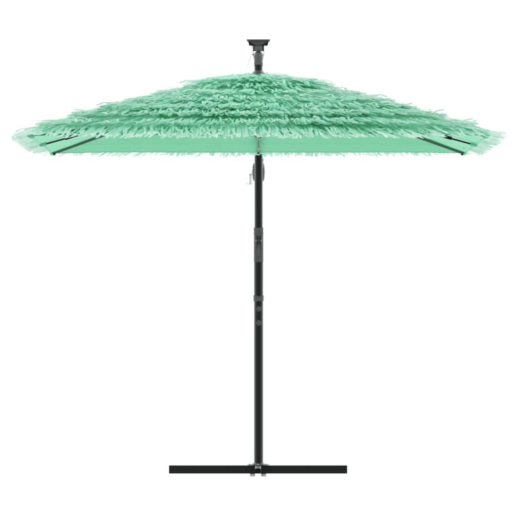 vidaXL Sonnenschirm Sonnenschirm mit Stahlmast Grün günstig online kaufen