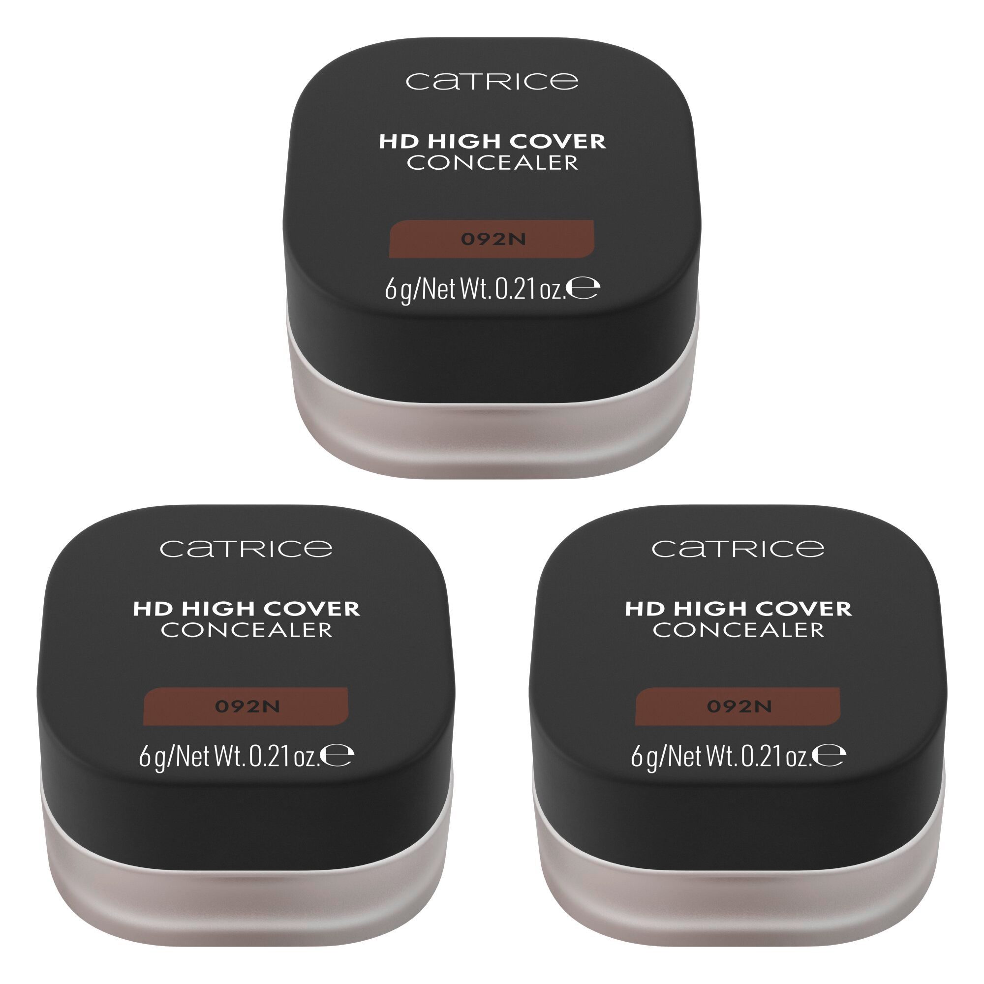 Catrice Concealer HD High Cover Concealer, 3-tlg.