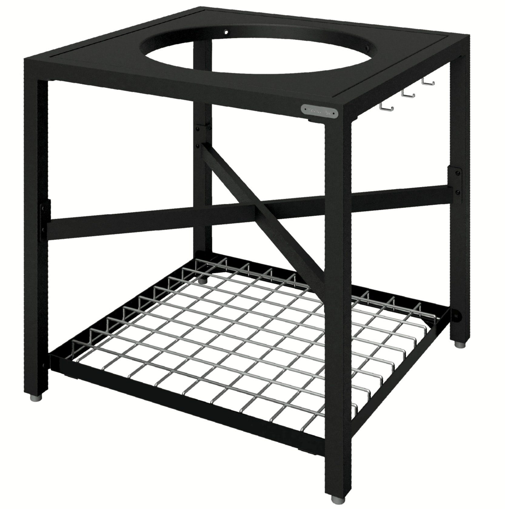 Big Green Egg Grillerweiterung Big Green Egg EGG Frame Größe M (inkl Gittereinsatz und Hakenleiste)