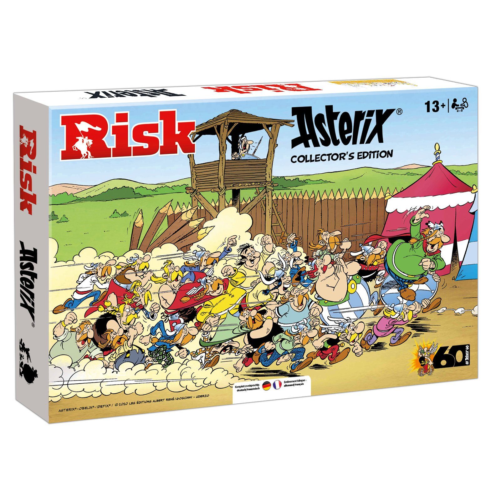 Winning Moves Spiel, Asterix Brettspiel / deutsch Obelix Risiko und Collector's französisch Edition
