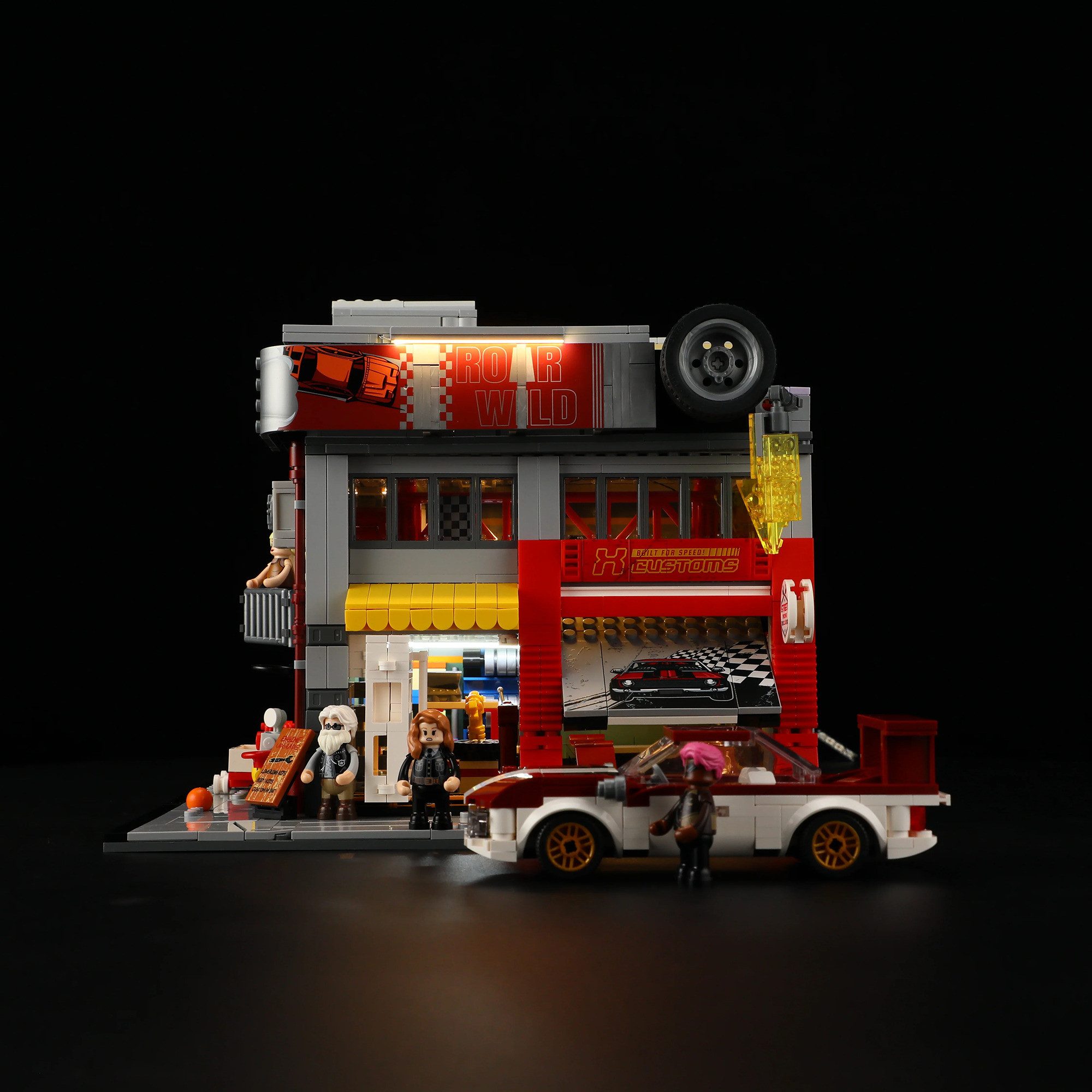 Lumibricks Lumibricks Street MOD Garage, Spielbausteine