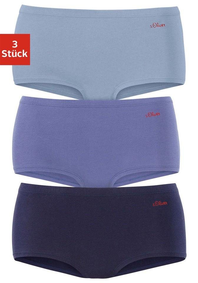 s.Oliver Panty (3er-Pack) aus elastischer Baumwoll-Qualität. € 22,99, (€ 7,66 pro 1 Stk).