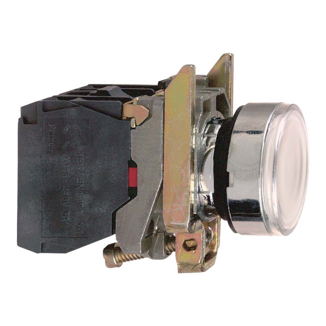 Schneider Electric Schalter Schneider Electric Leuchtdrucktaster 1S1Ö ws LED-M. 24V XB4BW31B5