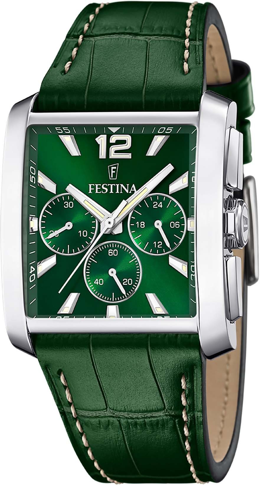 Festina Chronograph F20636/3, Armbanduhr, Quarzuhr, Herrenuhr, Stoppfunktio günstig online kaufen
