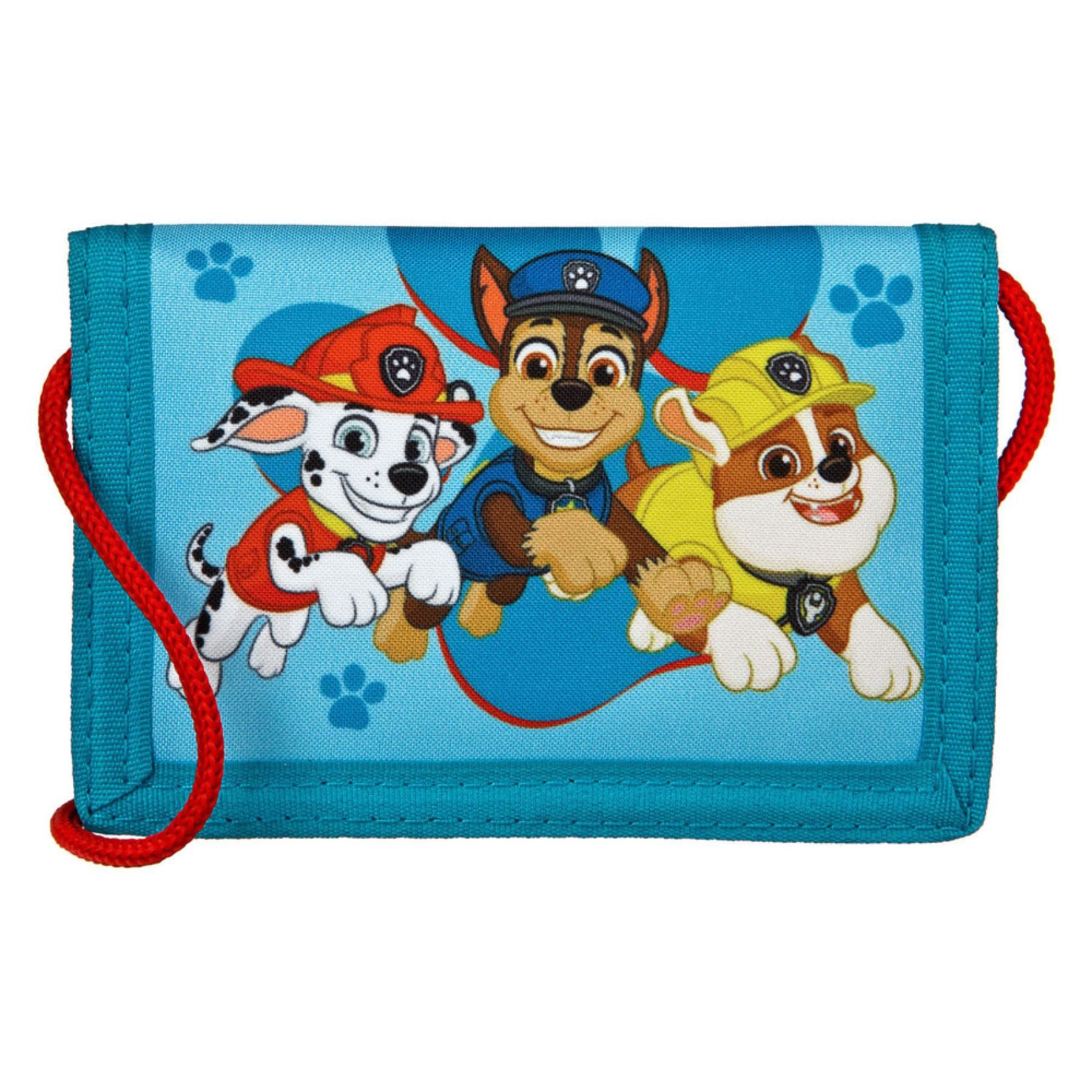 PAW PATROL Geldbörse Blau Kinder Portemonnaie Geldbeutel (1-tlg)