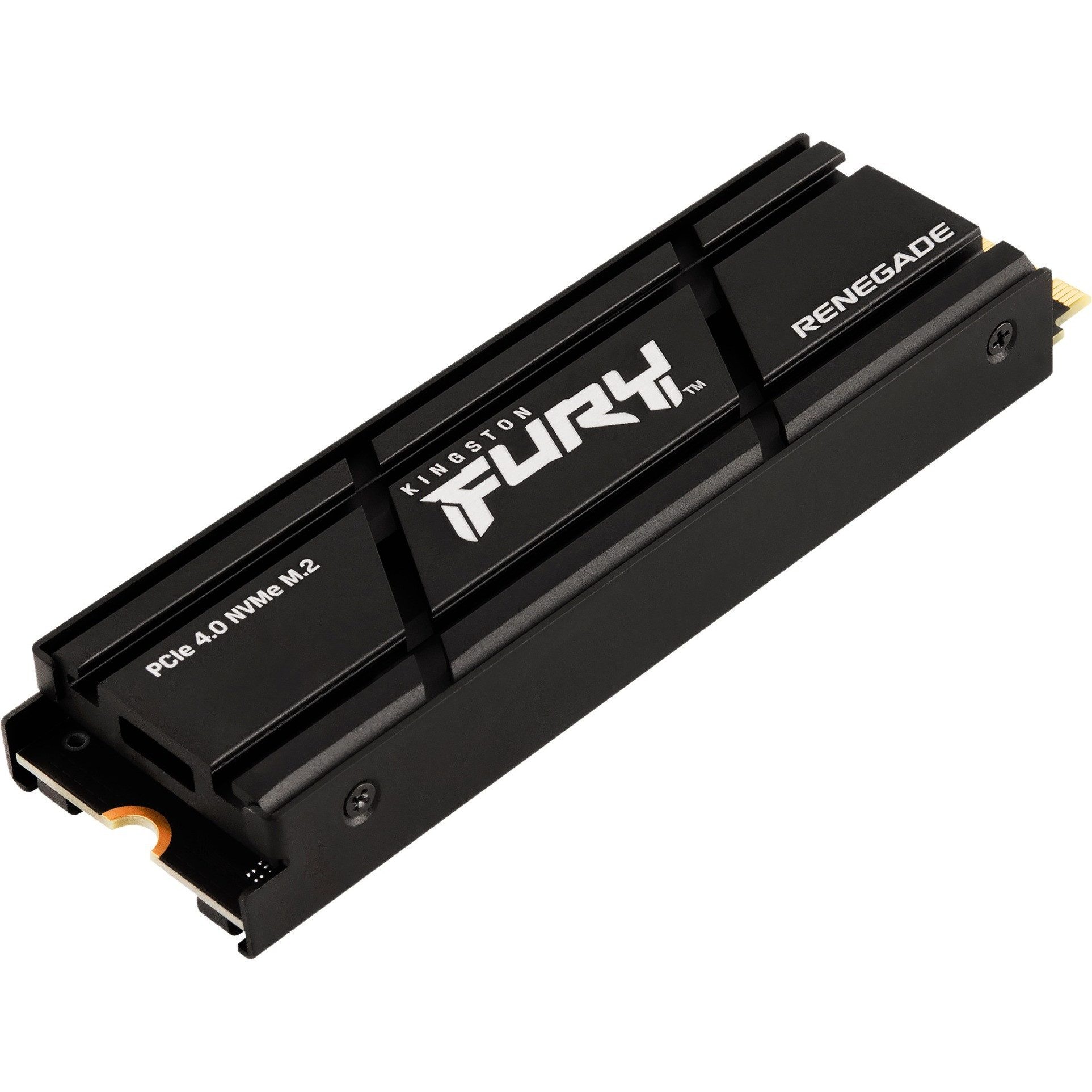 Kingston FURY Renegade 1TB PS5 SSD PC M.2 2280 NVMe mit Kühler interne SSD (1 TB) M.2" 7300 MB/S Lesegeschwindigkeit, 6000 MB/S Schreibgeschwindigkeit, PCIe Gen4 x4, Phison E18, Graphen-Kühlkörper, PS5 Ready