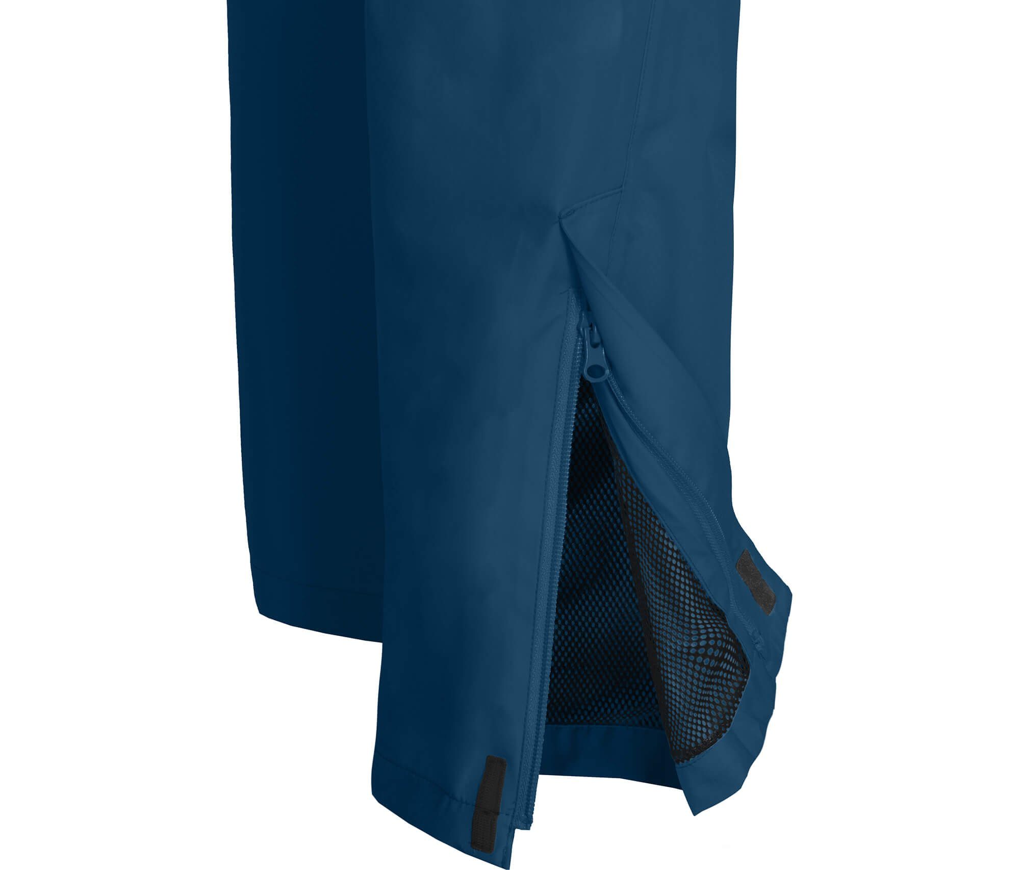 Bergson Regenhose KISSALAMP dunkel blau Wassersäule, (Über) Normalgrößen, 20000 Damen Regenhose, COMFORT Netzfutter, mm