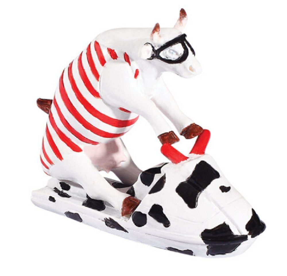 CowParade Tierfigur Jet - Cowparade Ski Cow Small Kuh