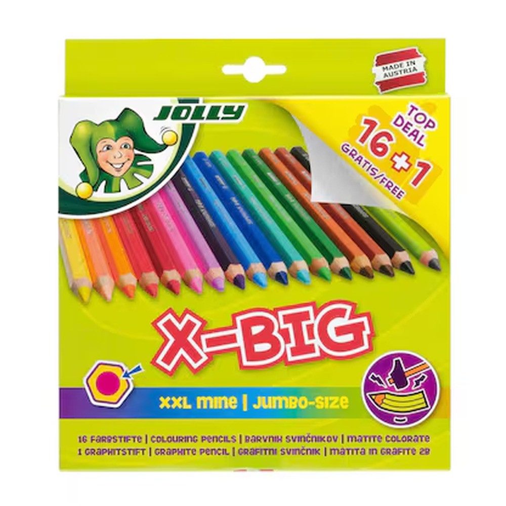 JOLLY Buntstift JOLLY X-BIG Buntstifte