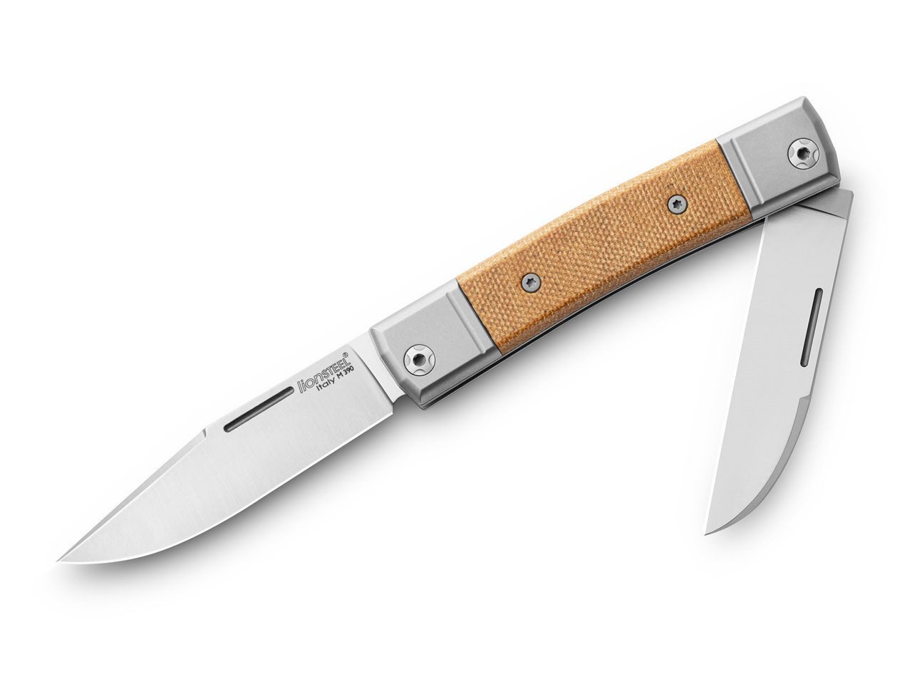 LionSteel Taschenmesser BestMan II Micarta