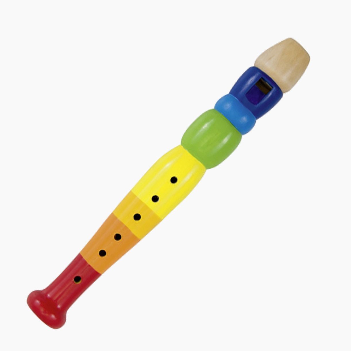 goki Blockflöte Blockflöte Regenbogen deutsch, packung, 1-St., kinder flöte, Farbenfroher Einstieg in Musik – Töne finden