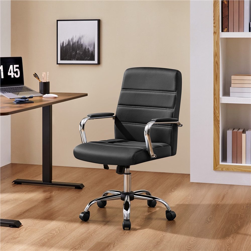 Yaheetech Drehstuhl, Bürostuhl Schreibtischstuhl mit Wippfunktion günstig online kaufen