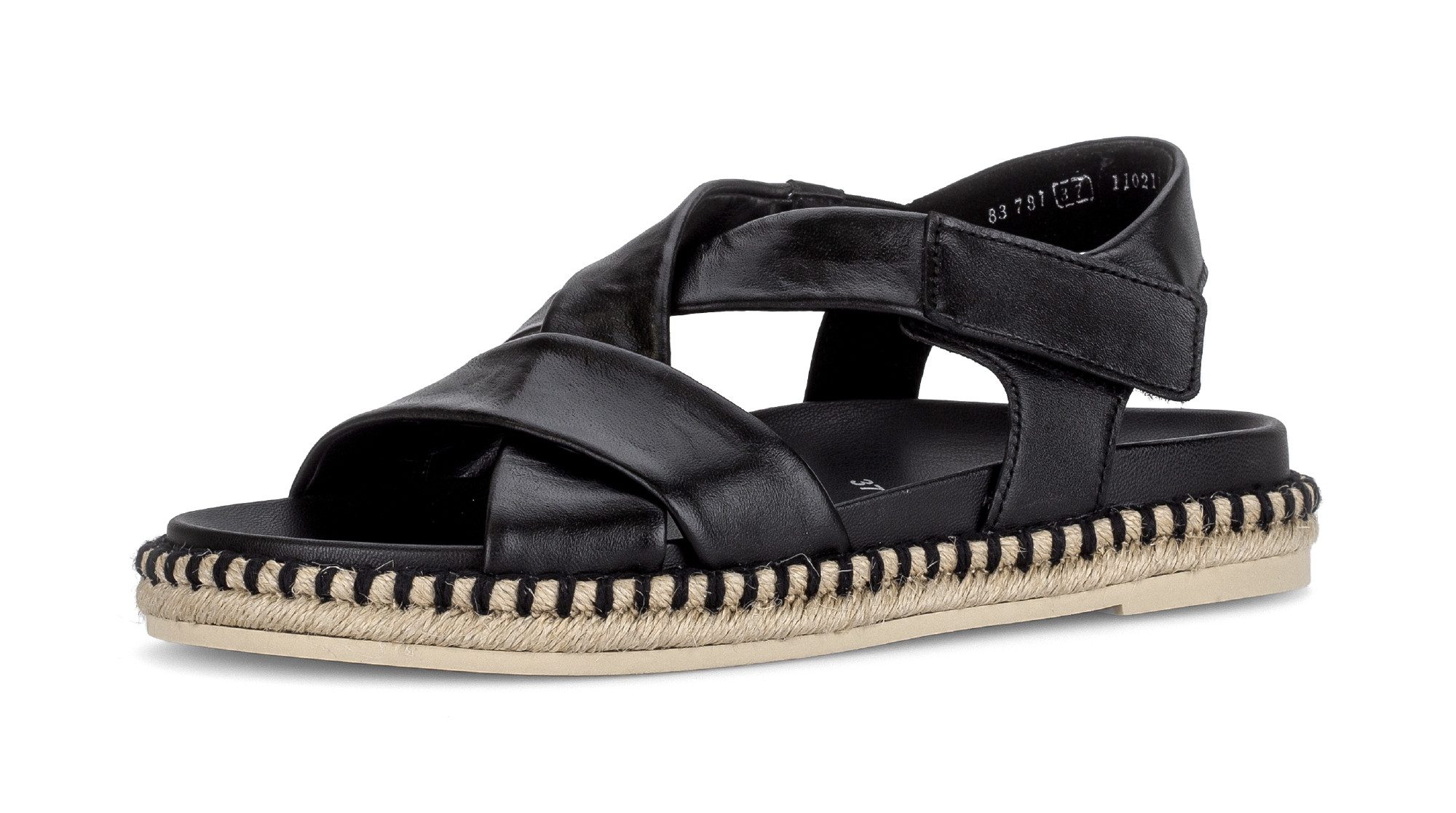 Gabor Riemchensandale Plateau, Sandalette mit weichen Riemchen