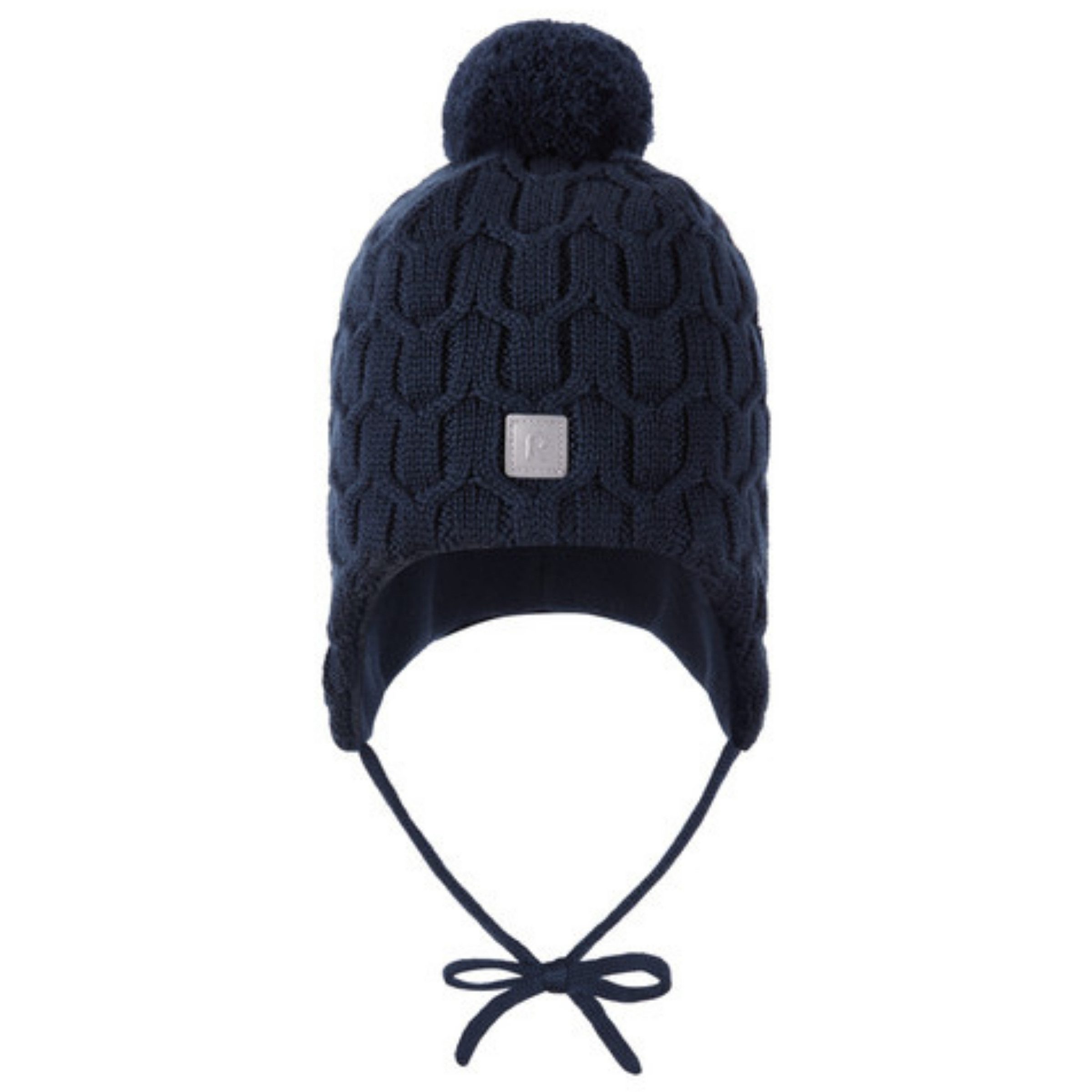reima Strickmütze Reima Nunavut Wintermütze aus Wolle Navy Mütze Temperaturegulierend warm