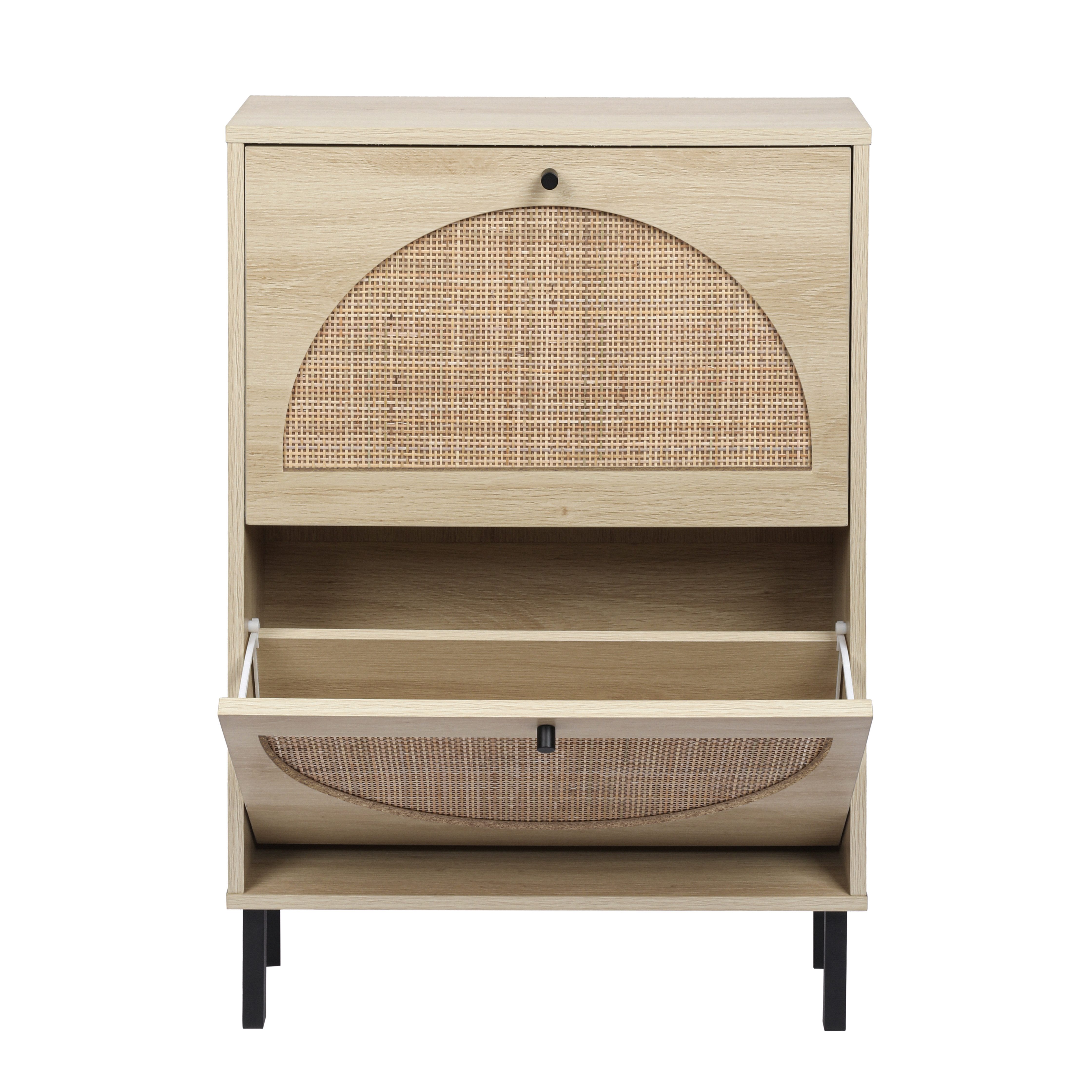 BlingBin Schuhschrank Schuhkommode mit Rückwand, Sideboard günstig online kaufen