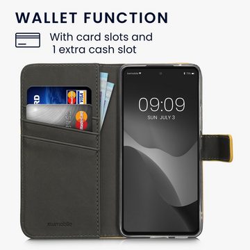 kwmobile Handyhülle Wallet Case für Samsung Galaxy A53 5G, Hülle mit Ständer Kartenfächer - Handyhülle
