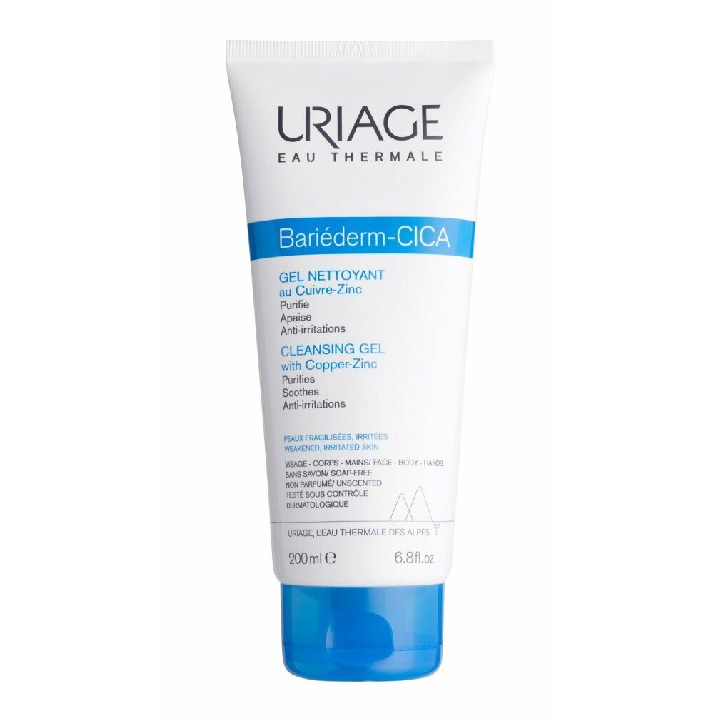 Uriage Gesichts-Reinigungsschaum Bariéderm-Cica Reinigungsmittel Gel