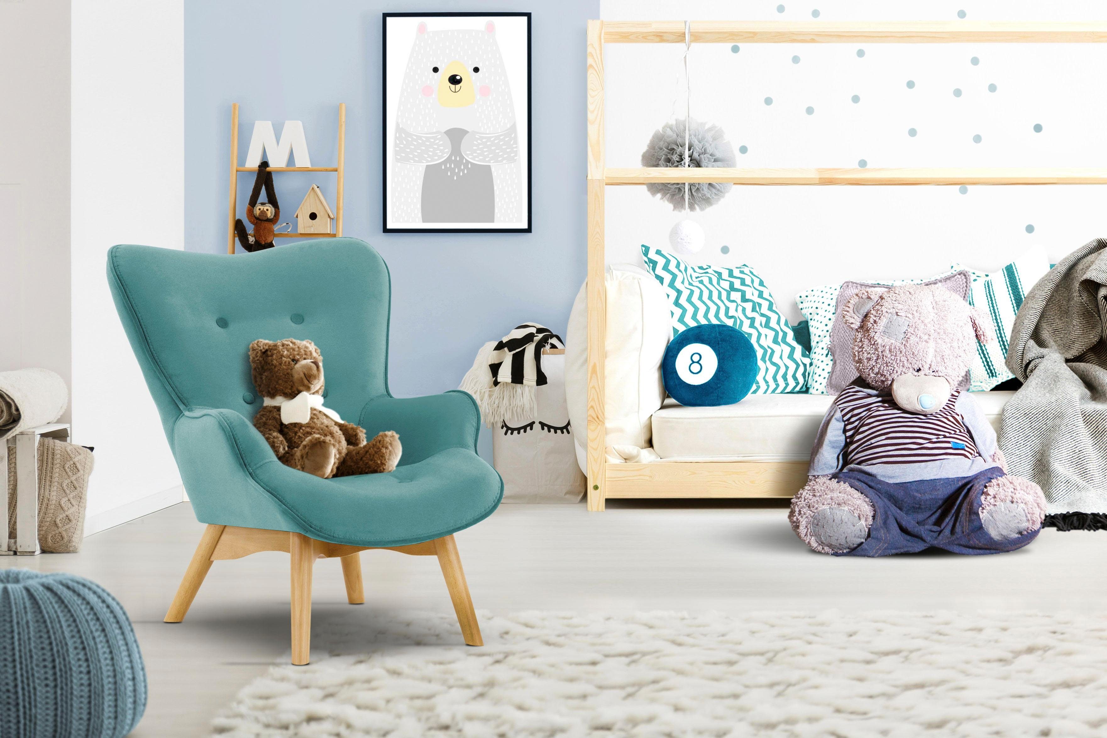 Home affaire Sessel Duca Mini, in kleiner Ausführung für Kinder