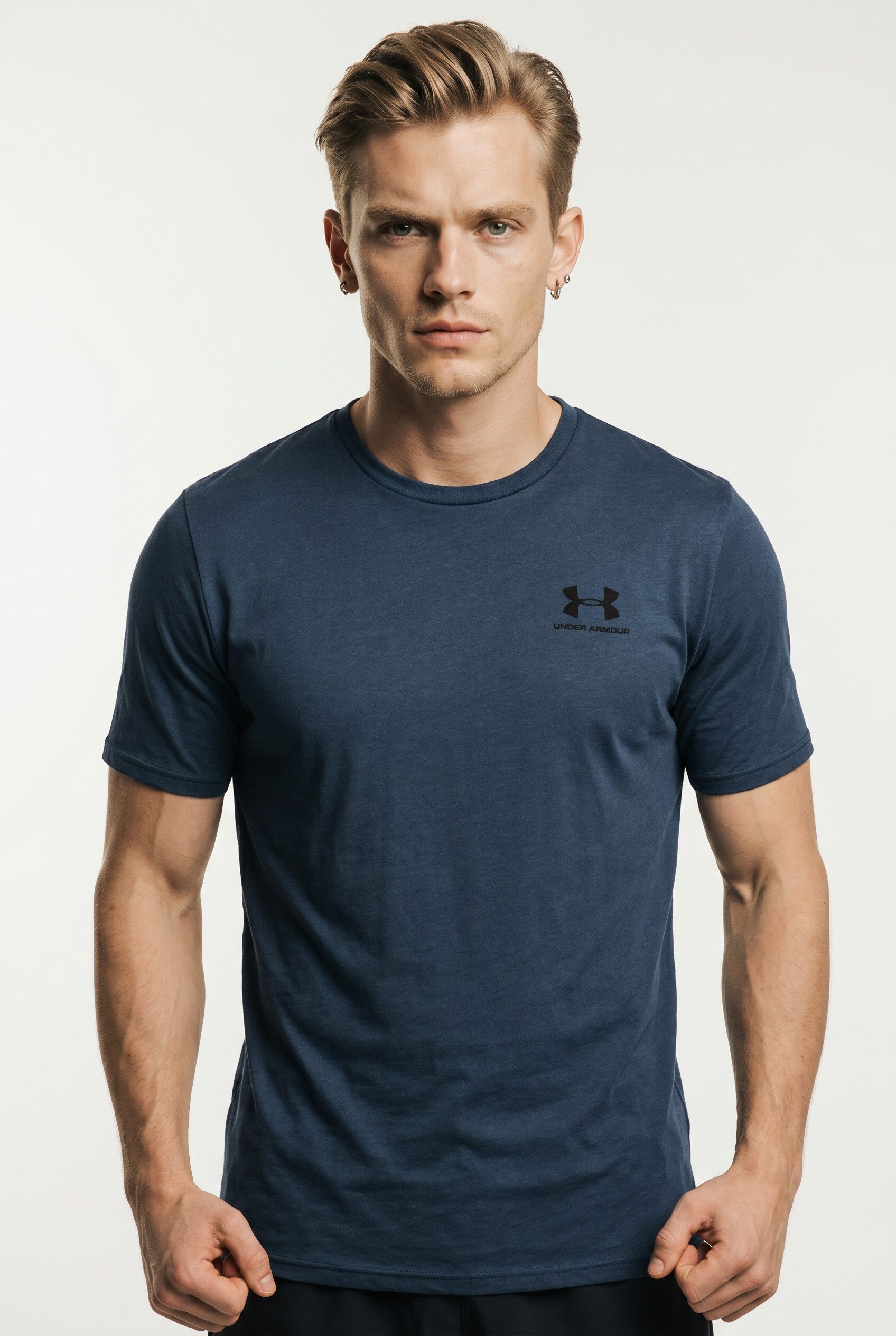 Under Armour® T-Shirt UA M SPORTSTYLE LC SS Kurzarm, für sportliche Aktivitäten und Freizeit, Rundhalsausschnitt