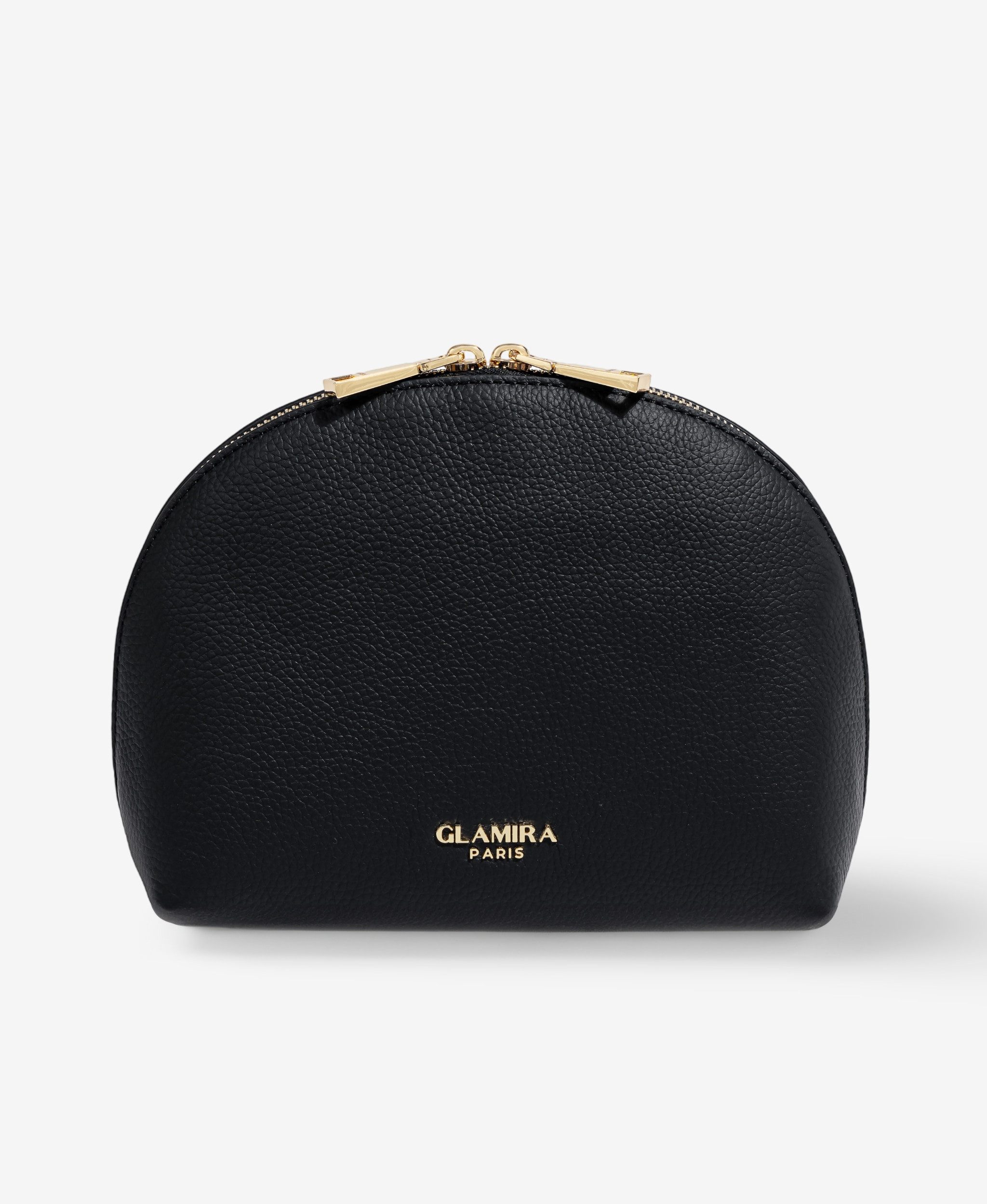 GLAMIRA Handtasche PetiteGlam Schwarze Clutch (1-tlg), echt Leder