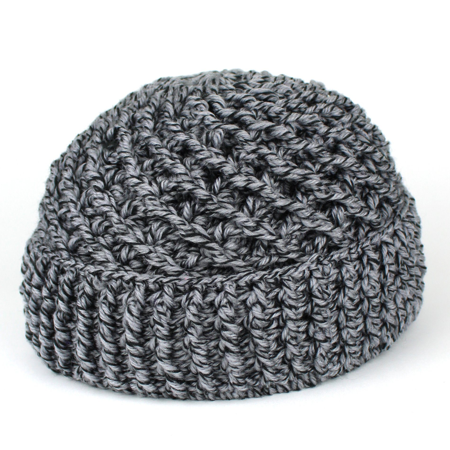 Wörleonline Strickmütze handgestrickte Mütze für Damen Wintermütze mit Wollanteil, hergestellt in Europa