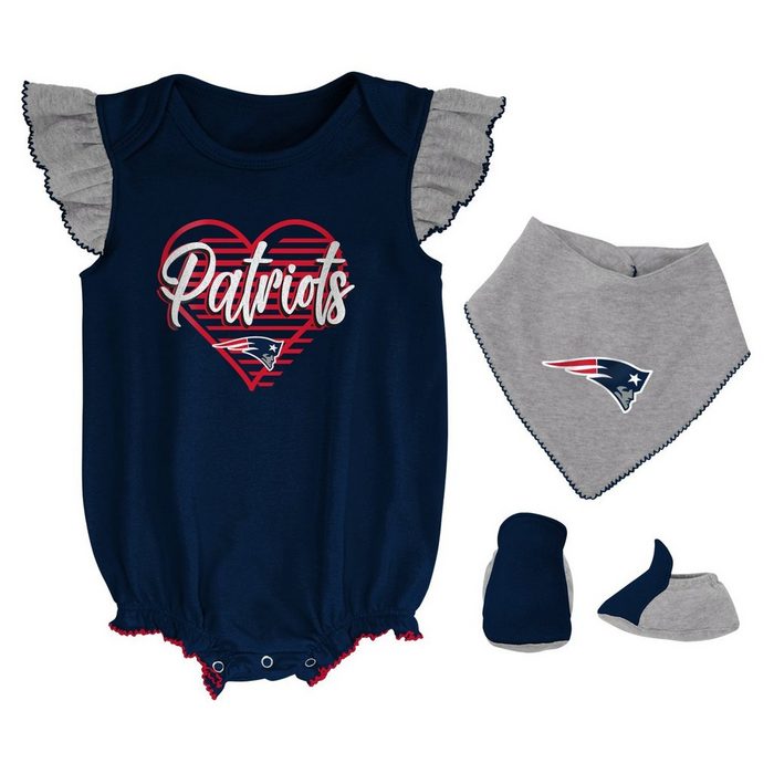 Outerstuff Print-Shirt NFL 3er Set New England Patriots