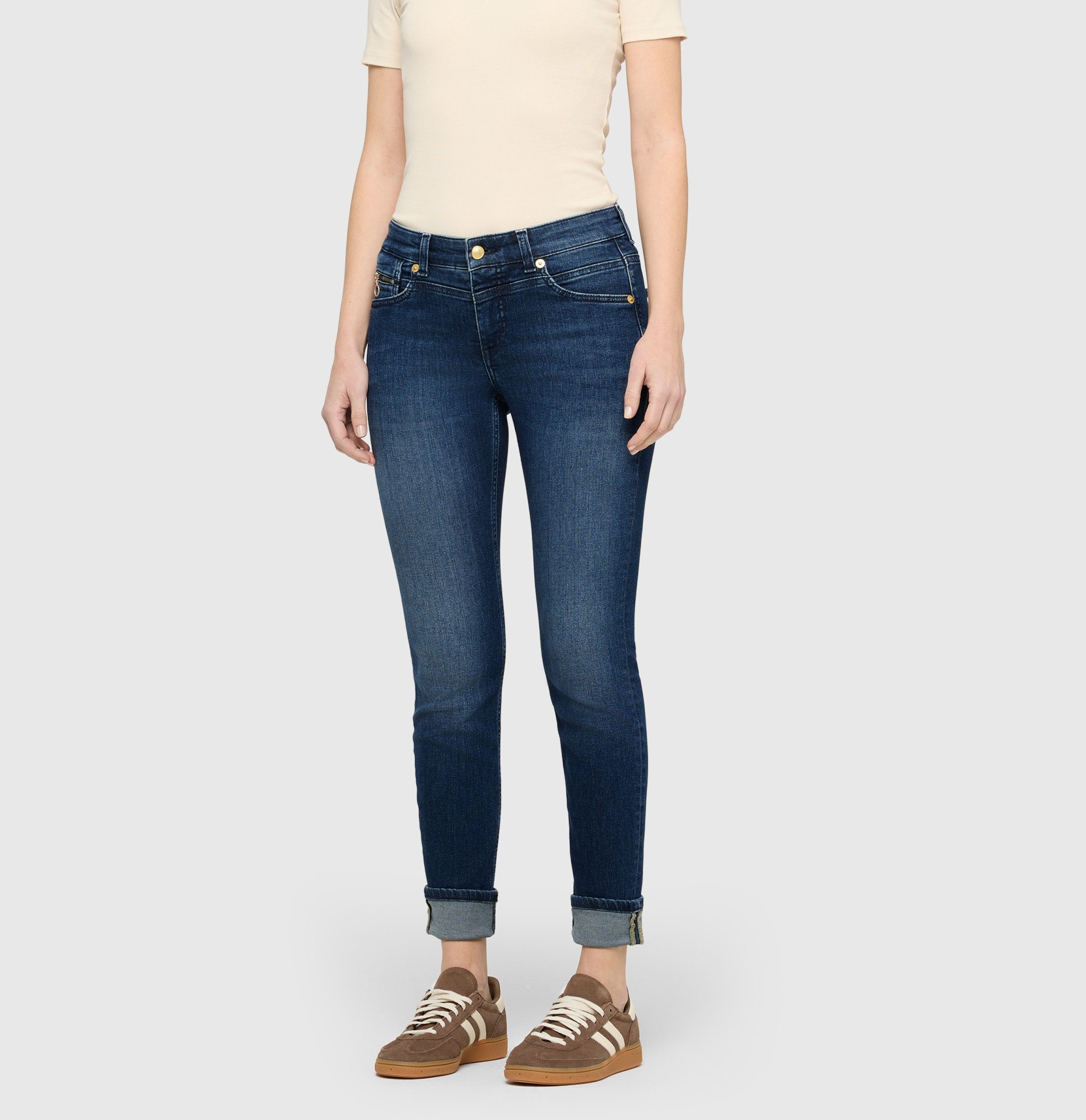 MAC 5-Pocket-Jeans RICH SLIM authentic blue