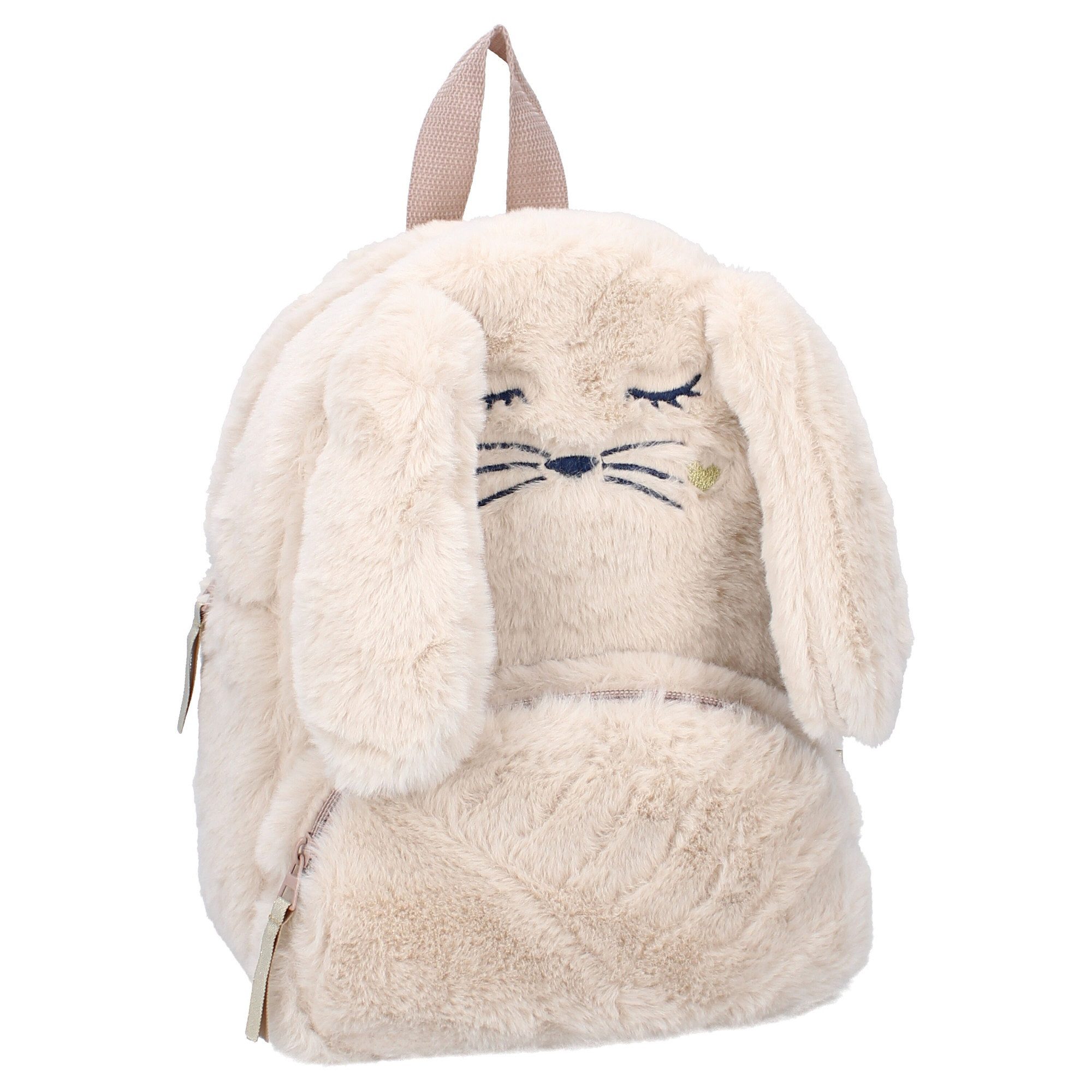 Vadobag Kinderrucksack Prêt The Adorables Katzengesicht Plüschrucksack