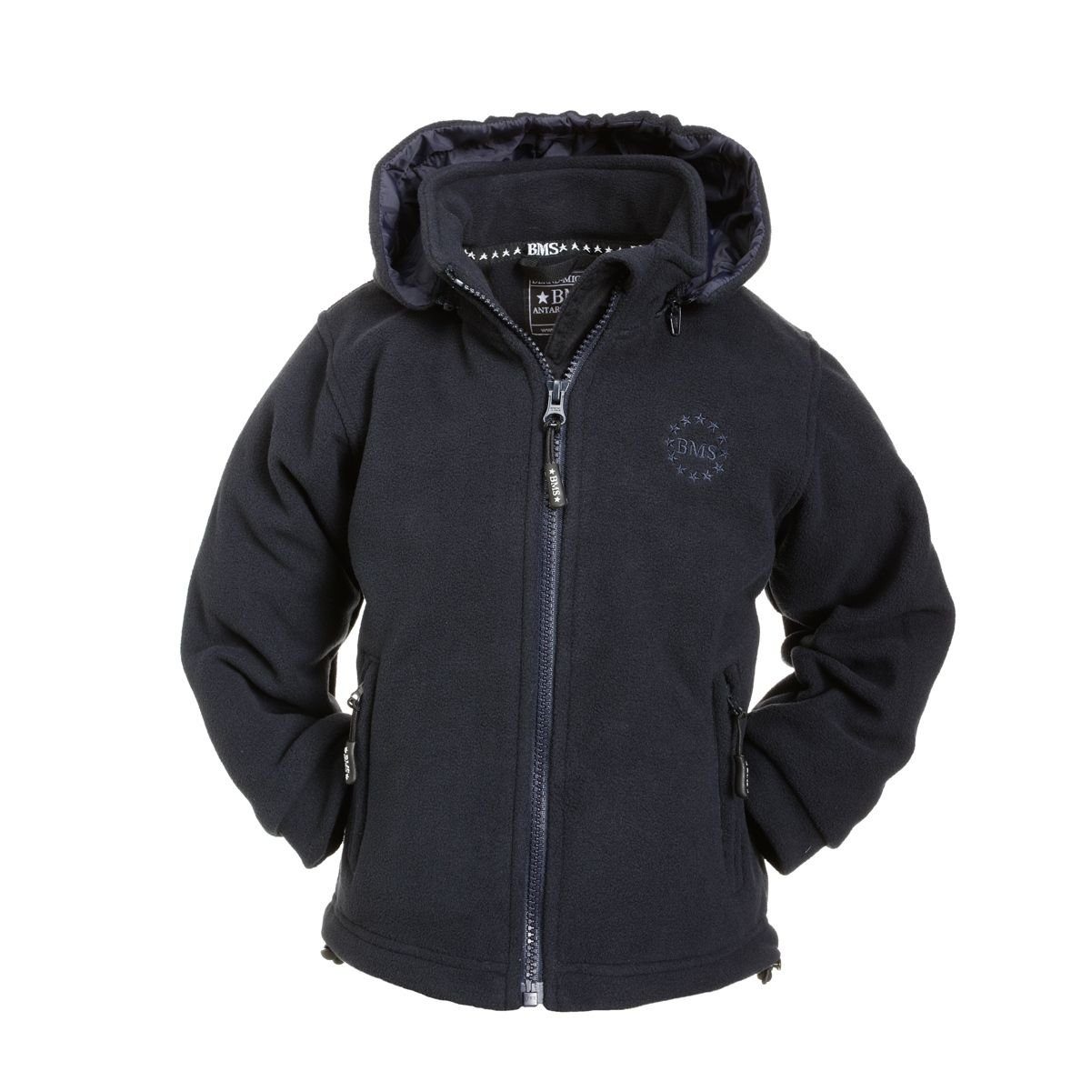 Kapuzenfleecejacke BMS Fleecejacke für Kinder