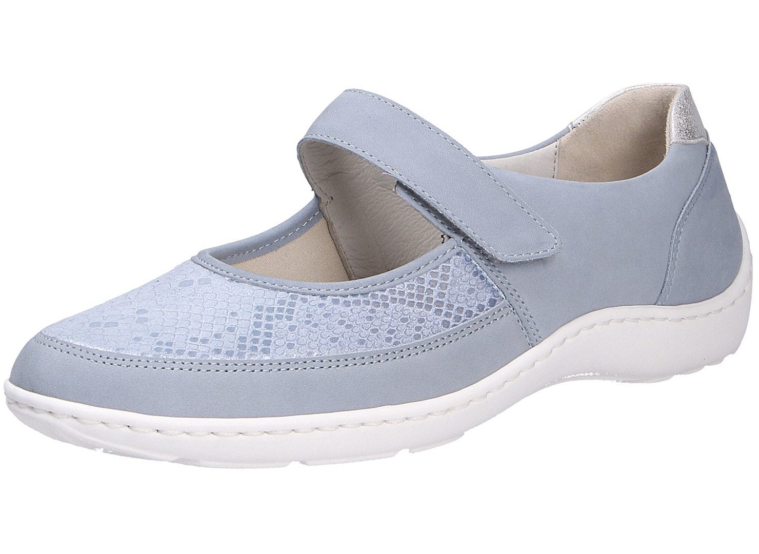 Waldläufer Damen Slipper blau Größe Slipper