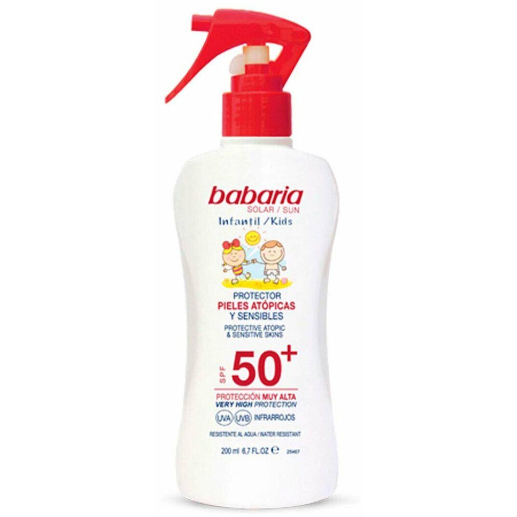 Babaria - Sun babaria Children's ml Spray 200 Skin Atopic 50 Sonnenschutzpflege Protection LSF