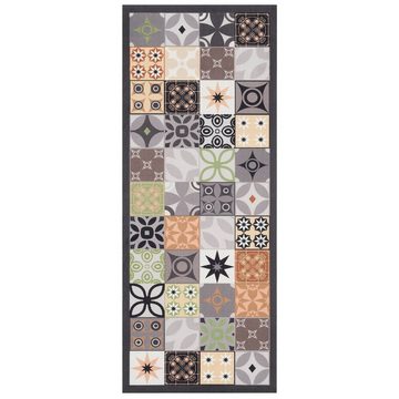 Küchenläufer Küchenläufer Teppich Trendy Fliesenoptik, Pergamon, Rechteckig, Höhe: 5 mm