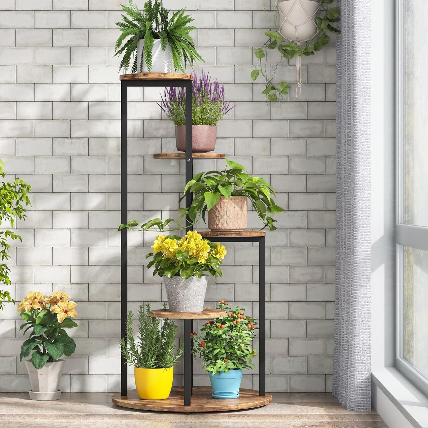 Tribesigns Blumenständer Pflanzenständer für den Innenbereich, günstig online kaufen