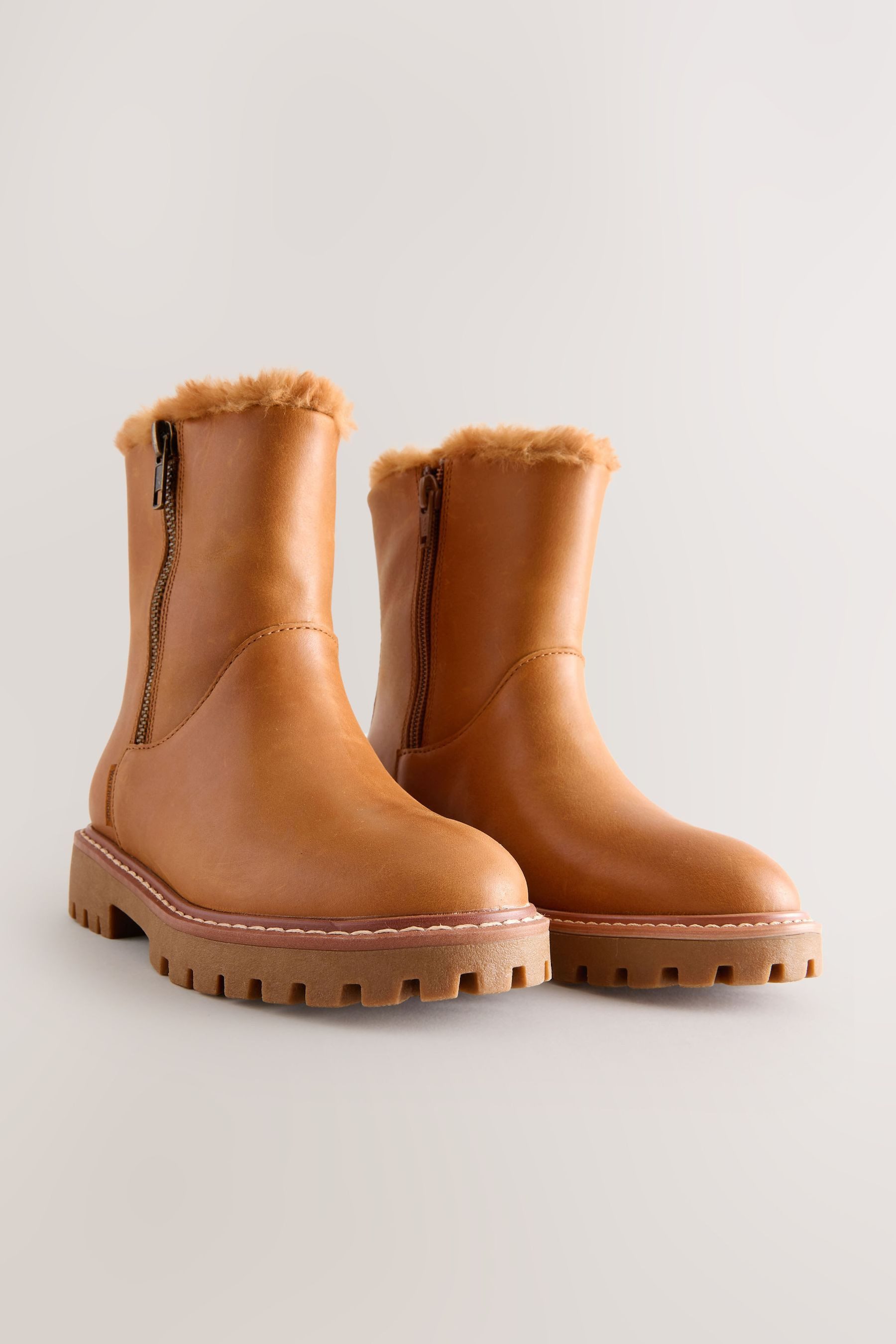 Next Wasserdichte Lederstiefel Stiefel (1-tlg)