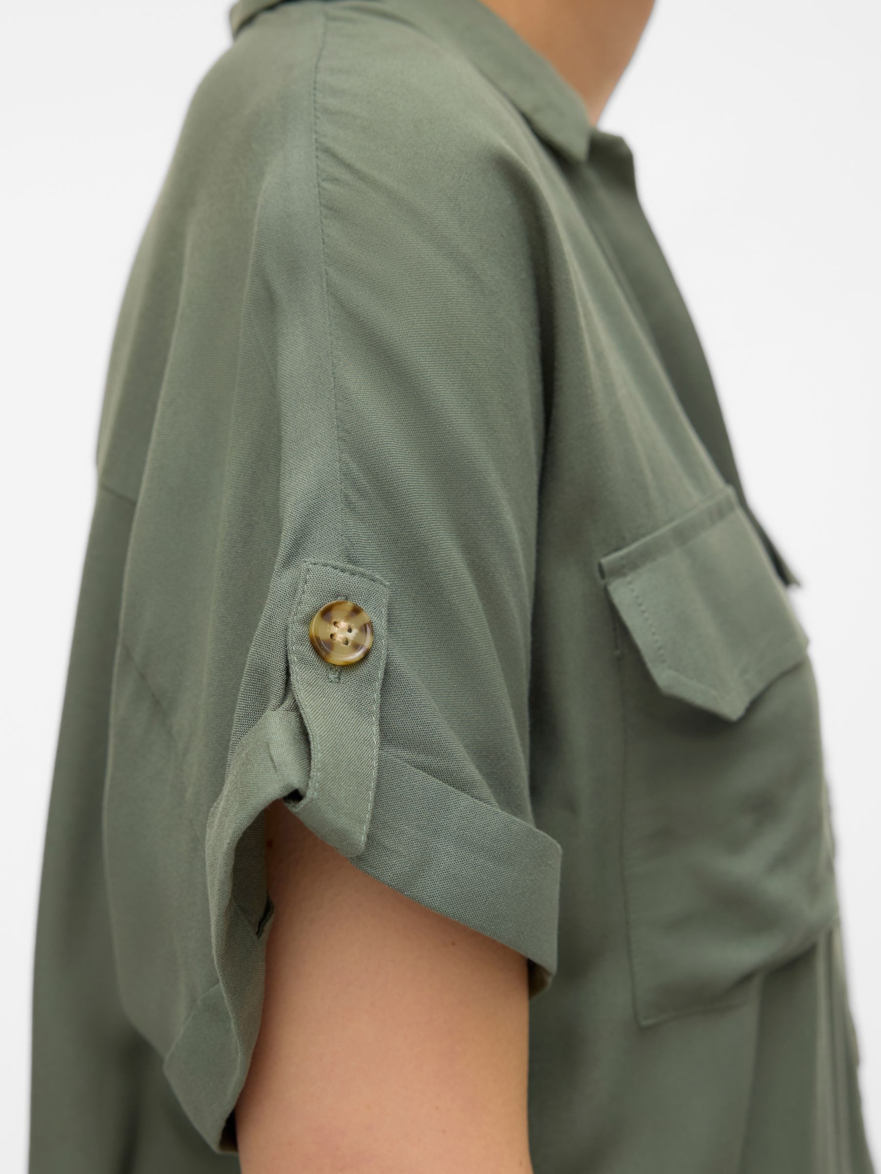 Vero Moda Blusenshirt Gestreiftes Kurzarmhemd mit günstig online kaufen