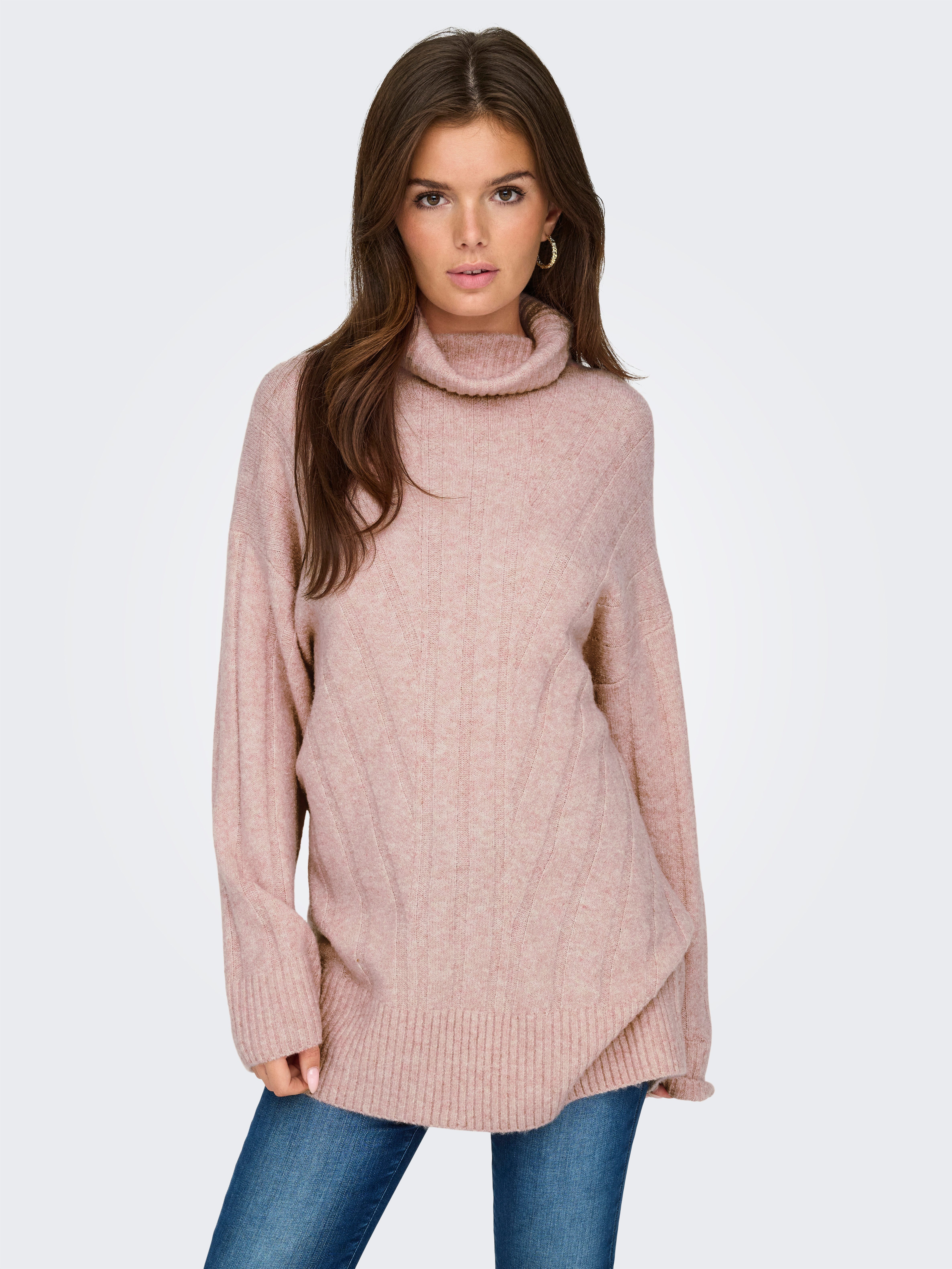 Rollkragenpullover ONLJEANETT LIFE L/S RIB ROLLNECK CC KNT