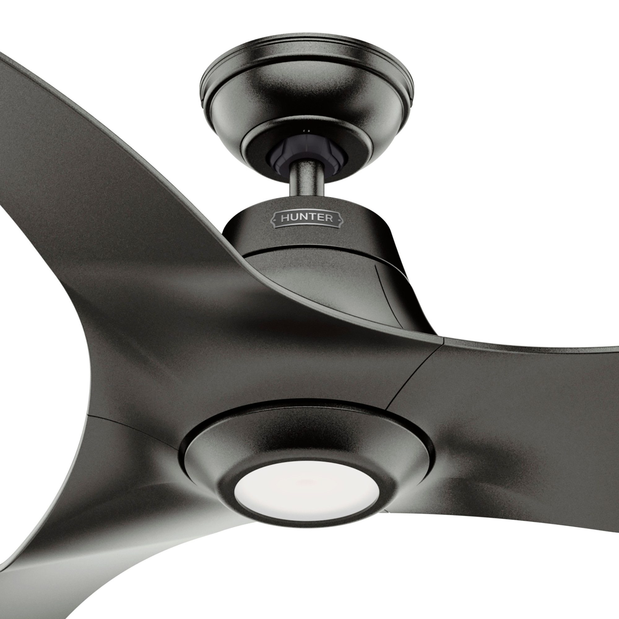 Hunter Deckenventilator DC Deckenventilator Stingray Granit 152 cm mit LED, dimmbar