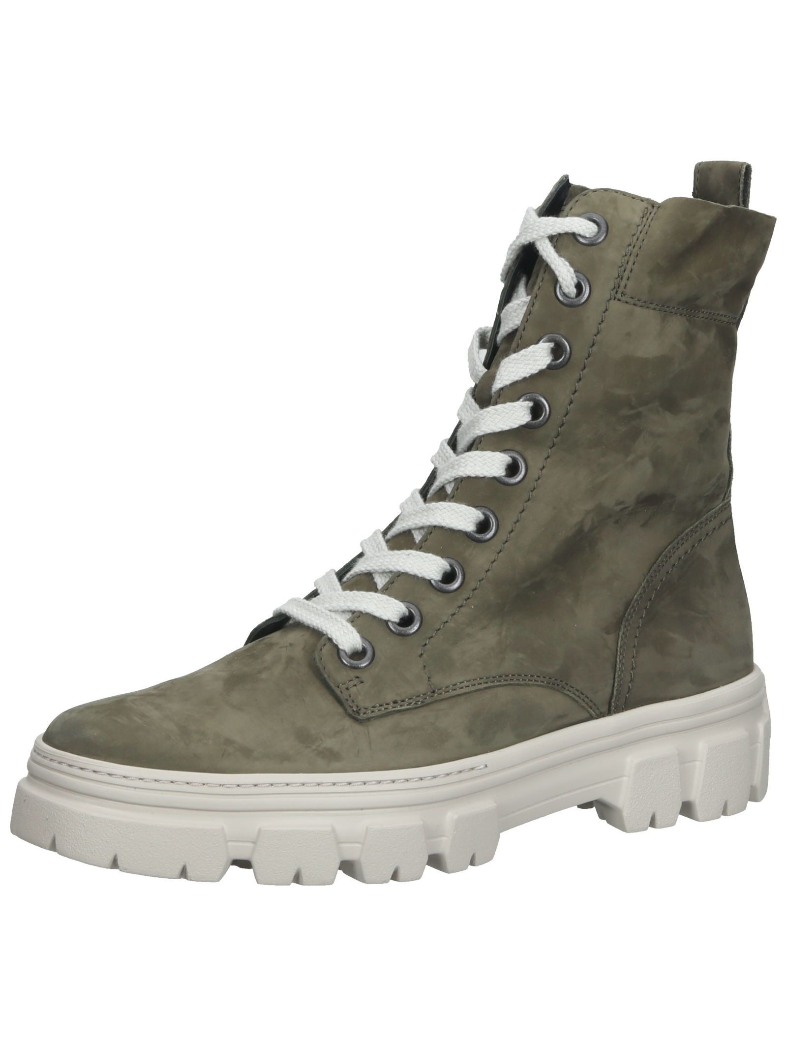 Stiefelette Nubukleder Schnürstiefelette