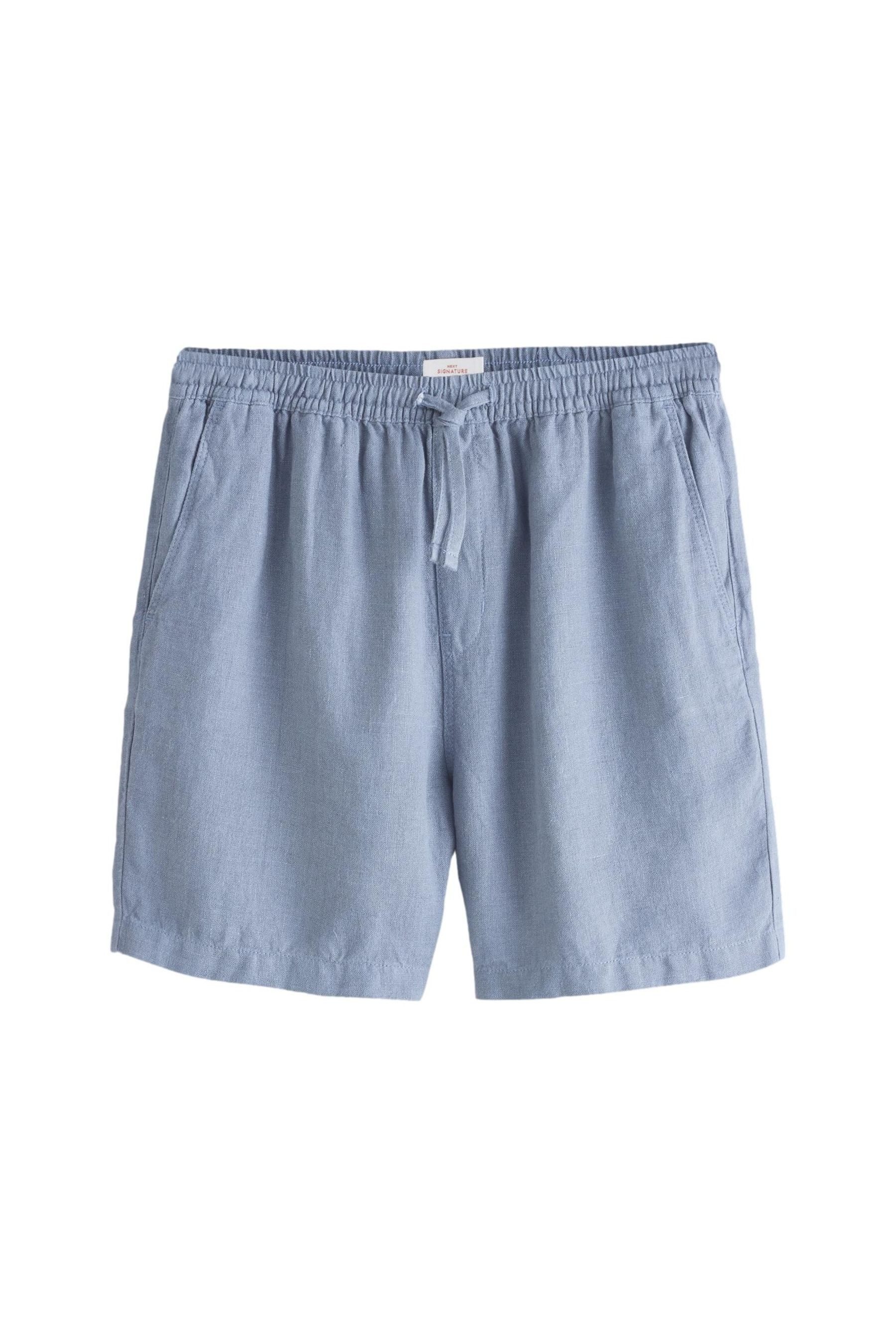 Shorts Shorts aus 100 % Leinen mit Tunnelzug