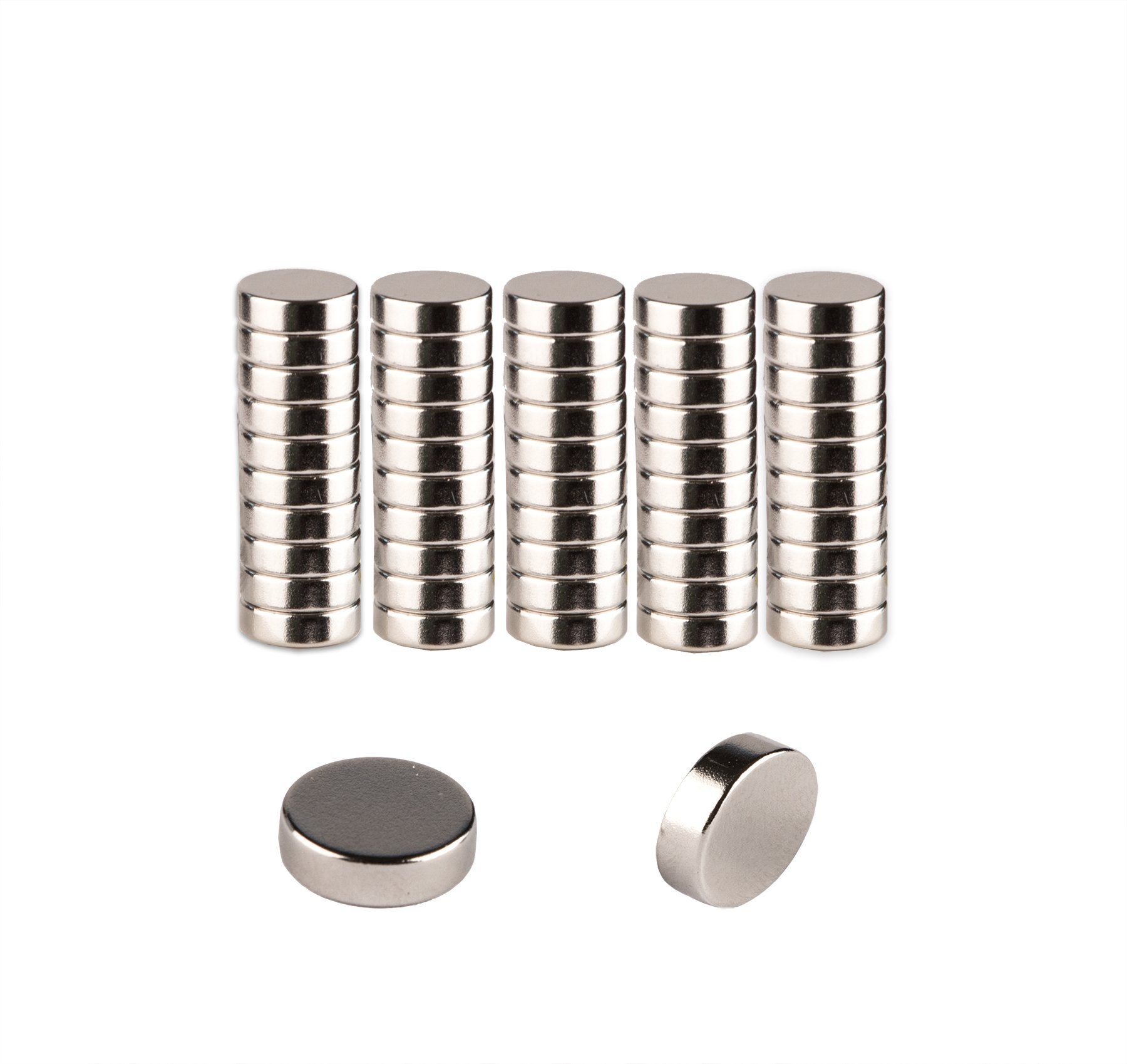 Große Runde Klebemagnete - Selbstklebende Magnete Schwarz - Magnete für  Magnettafel - Starke Magnete - Kühlschrankmagnete - Tafelmagnete - Ideal  für