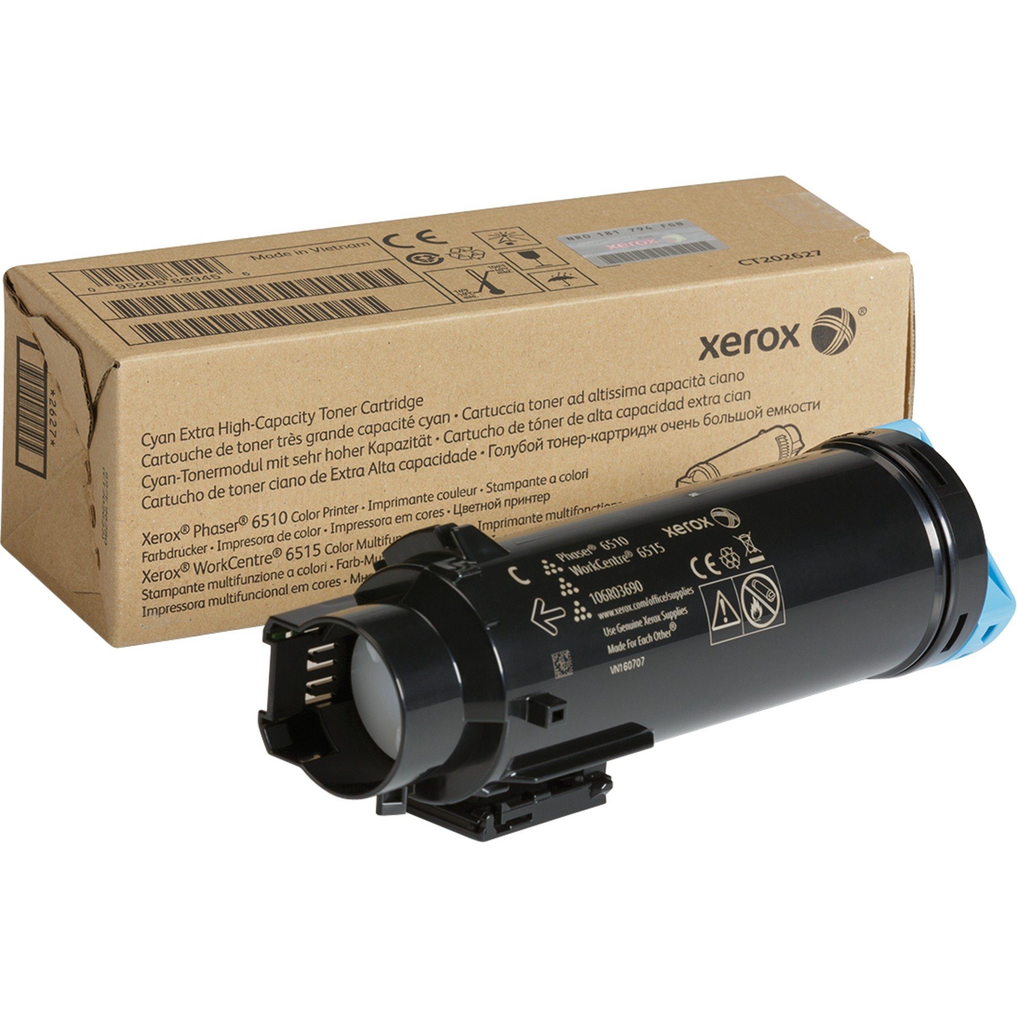 Xerox Tonerkartusche Xerox Toner cyan 106R03690