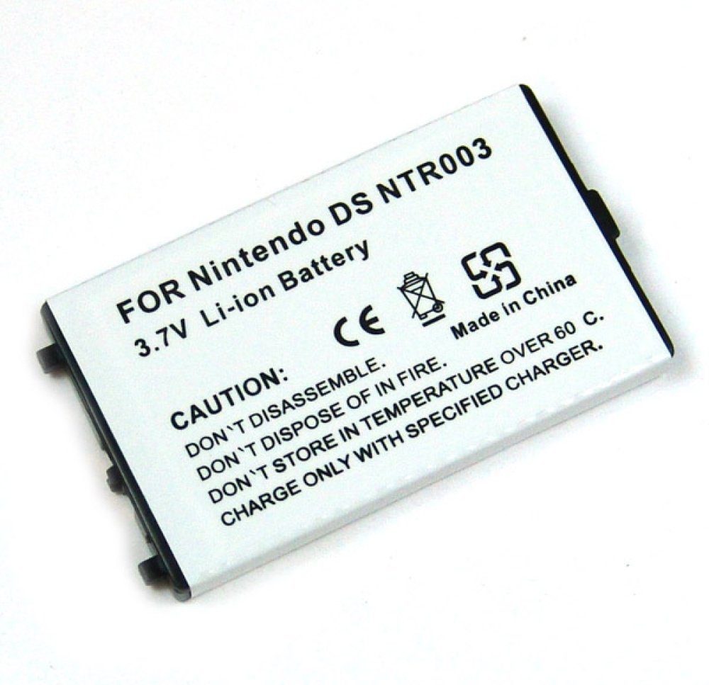 akku500 Akku (3,7 V), Akku für Nintendo DS Gameboy, NDS, Typ: NTR-001, NTR-003, Li-Ion